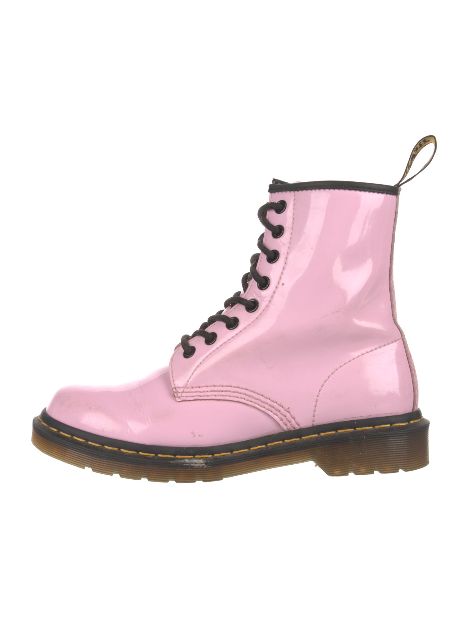 Dr. Martens Patent Leather Combat Boots