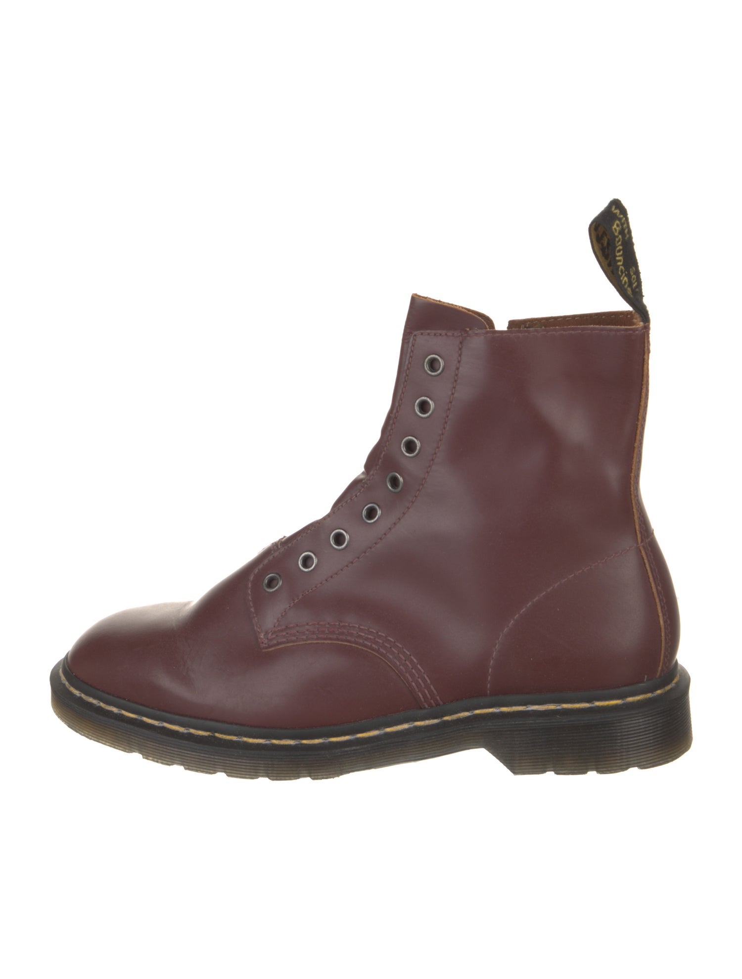 Dr. Martens Leather Lace-Up Boots
