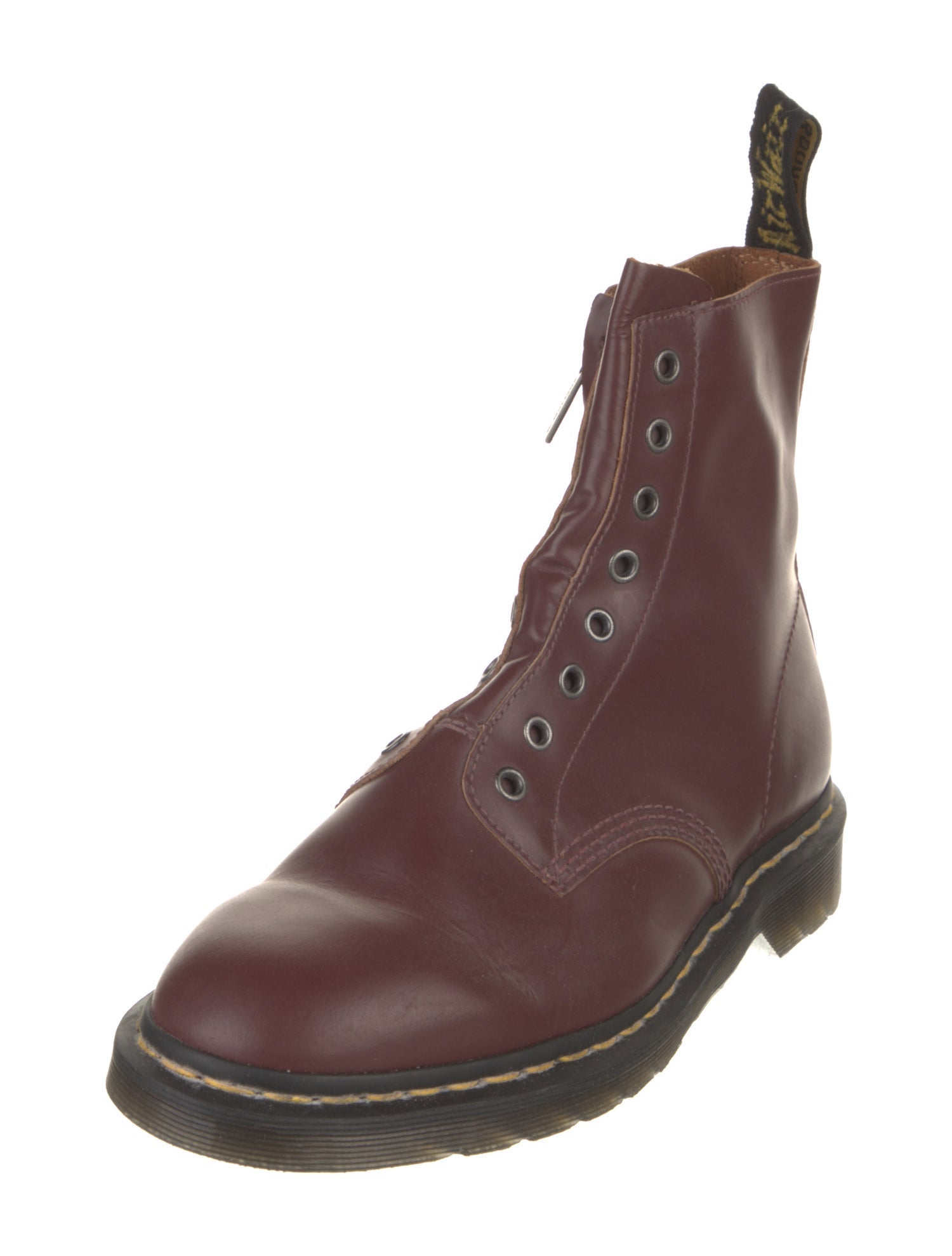 Dr. Martens Leather Lace-Up Boots