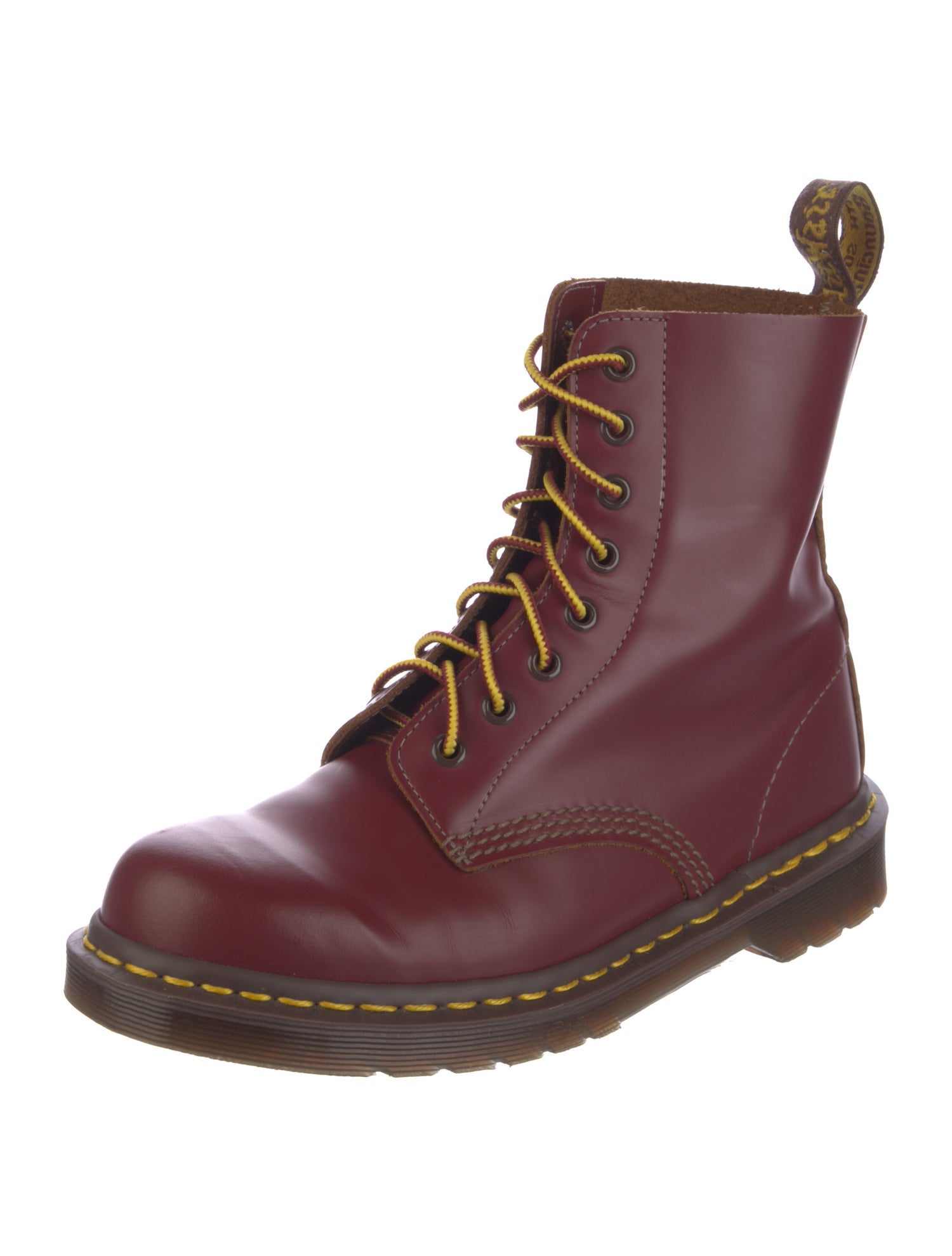 Dr. Martens Leather Combat Boots