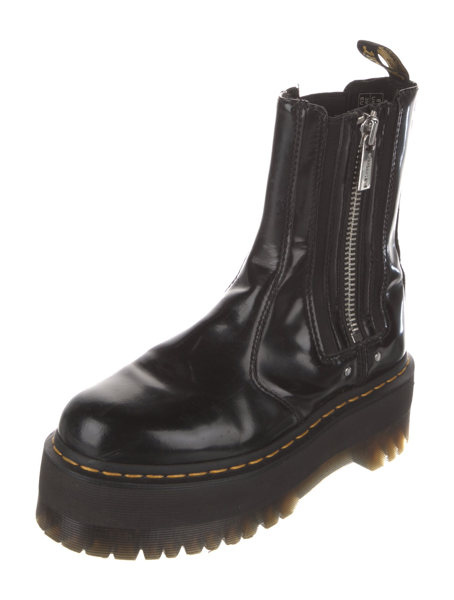 Dr. Martens Leather Combat Boots