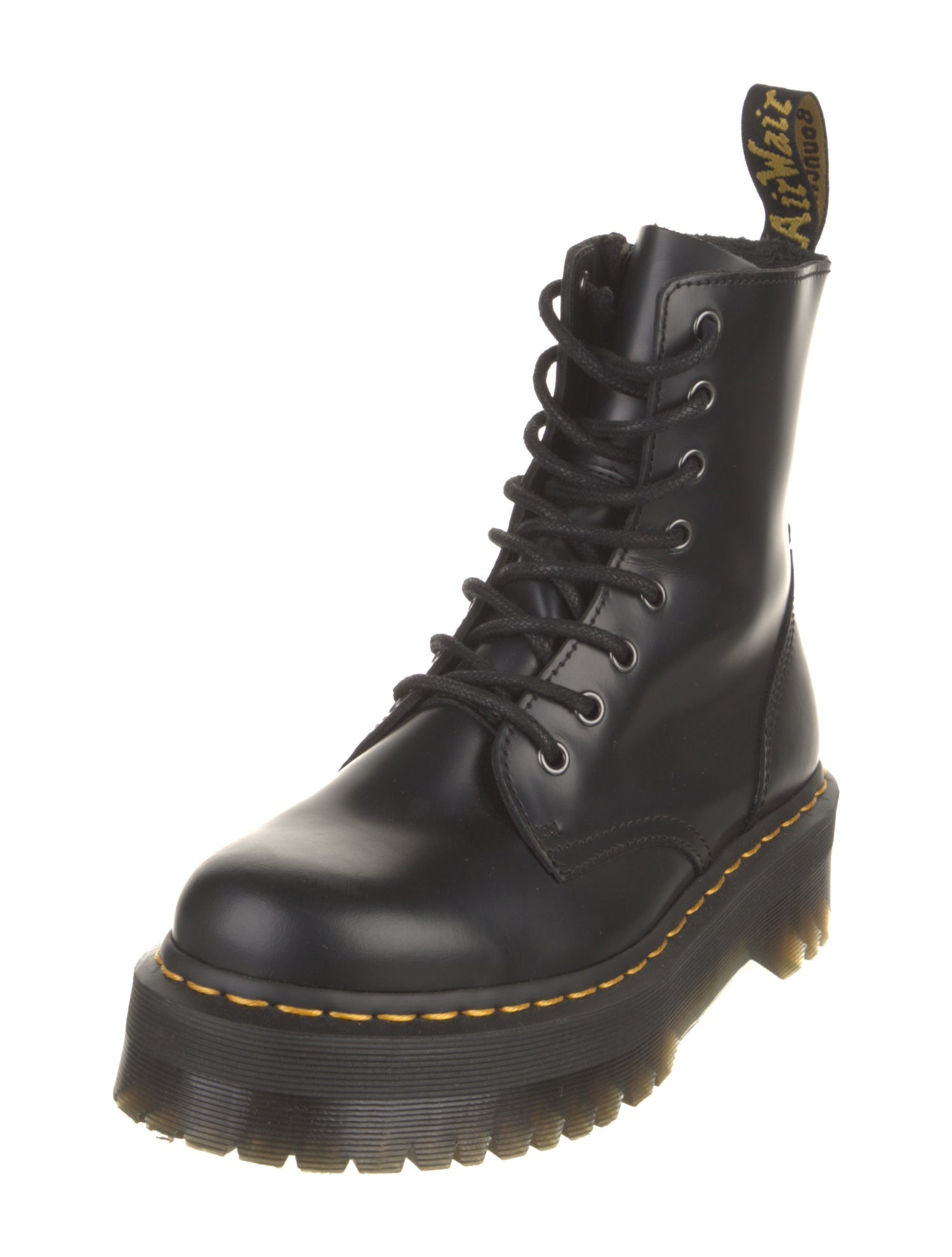 Dr. Martens Leather Combat Boots