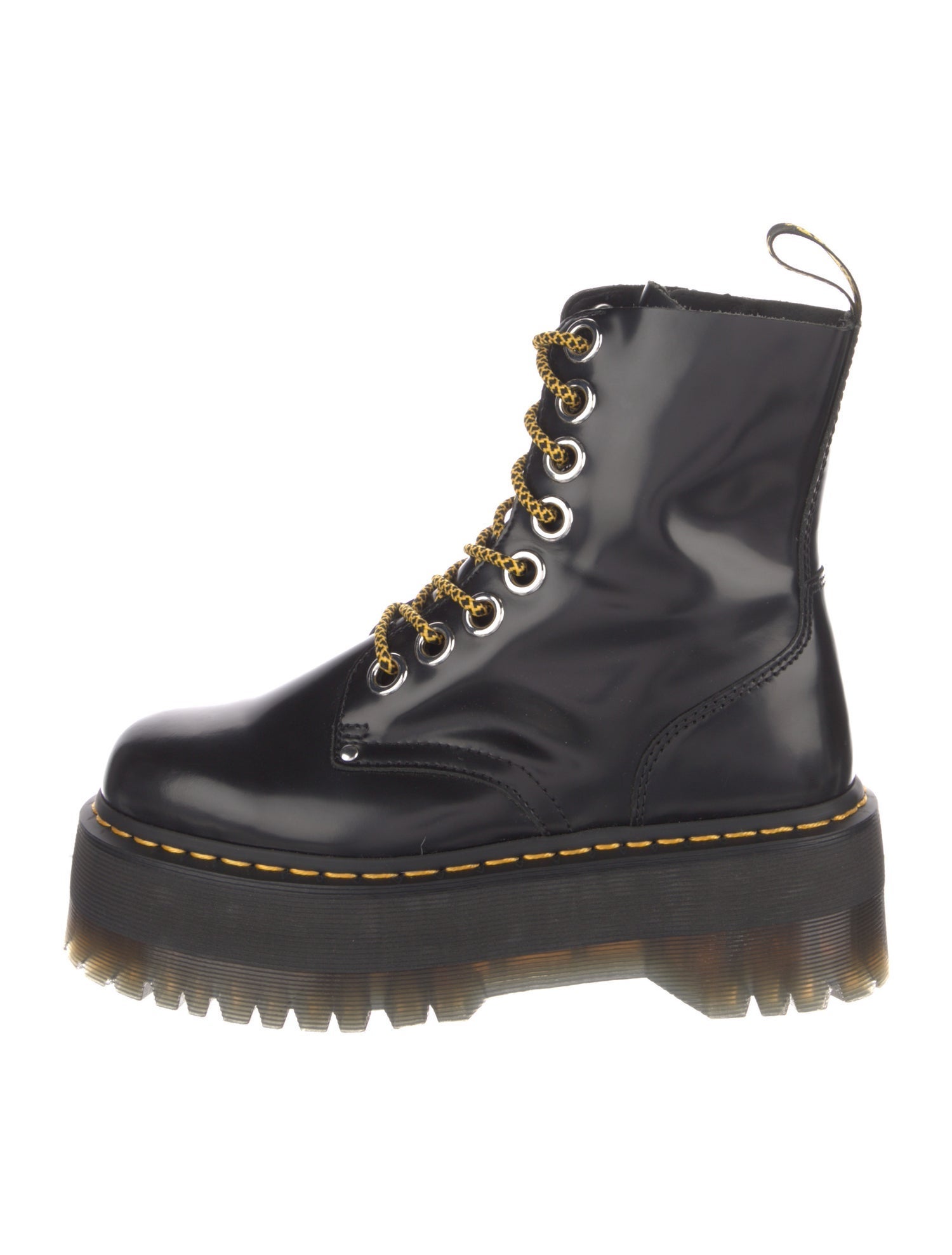 Dr. Martens Patent Leather Combat Boots