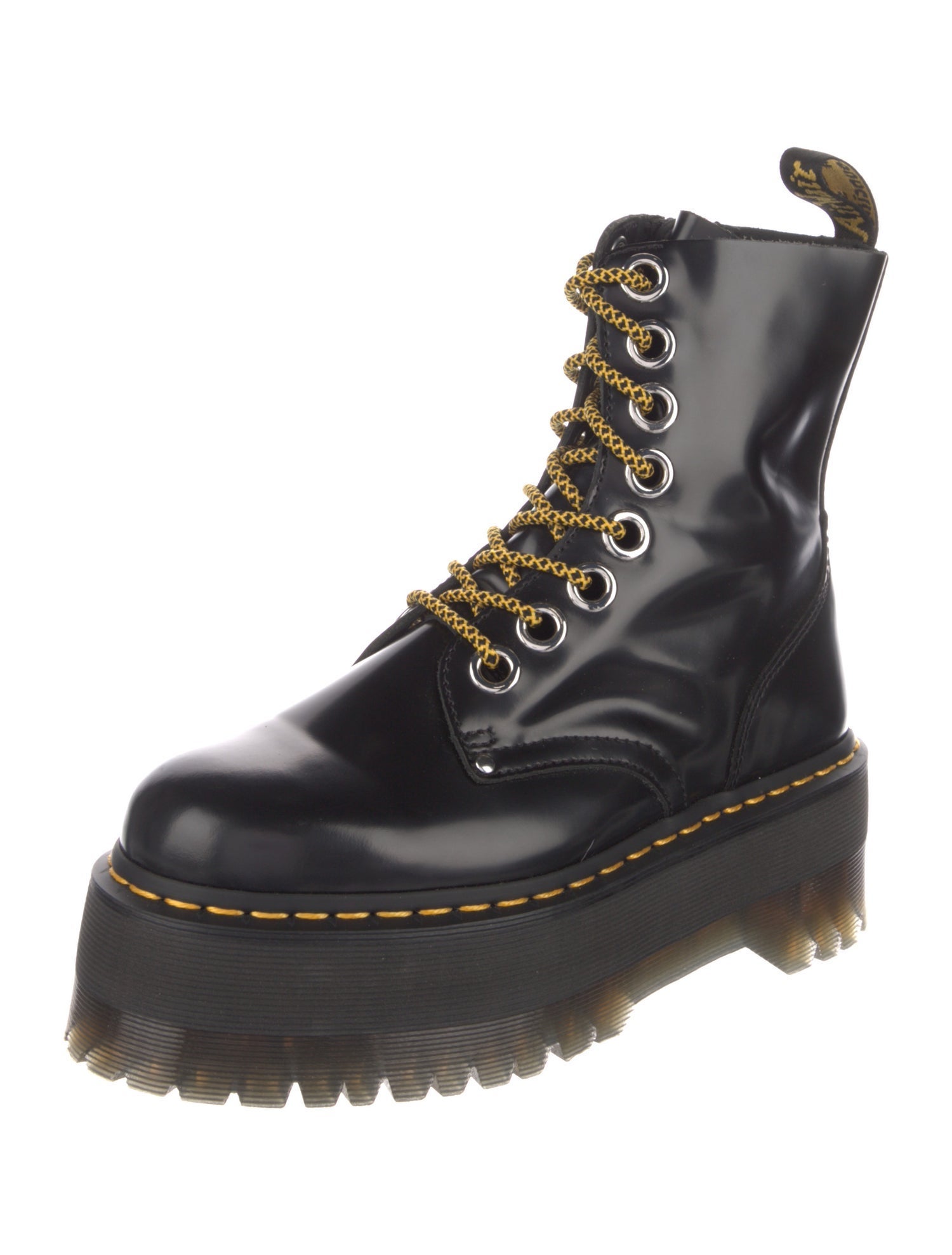 Dr. Martens Patent Leather Combat Boots