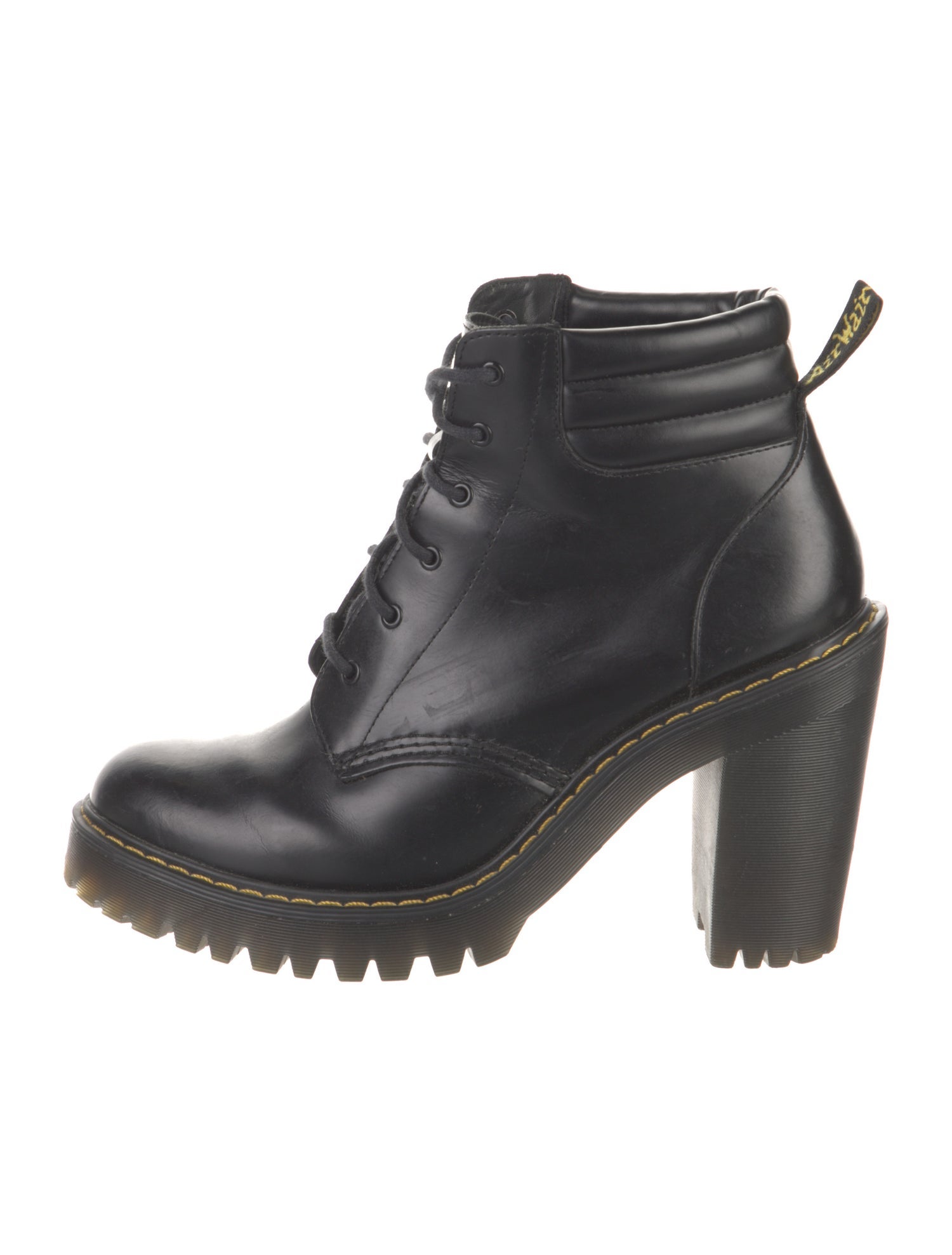 Dr. Martens Leather Combat Boots