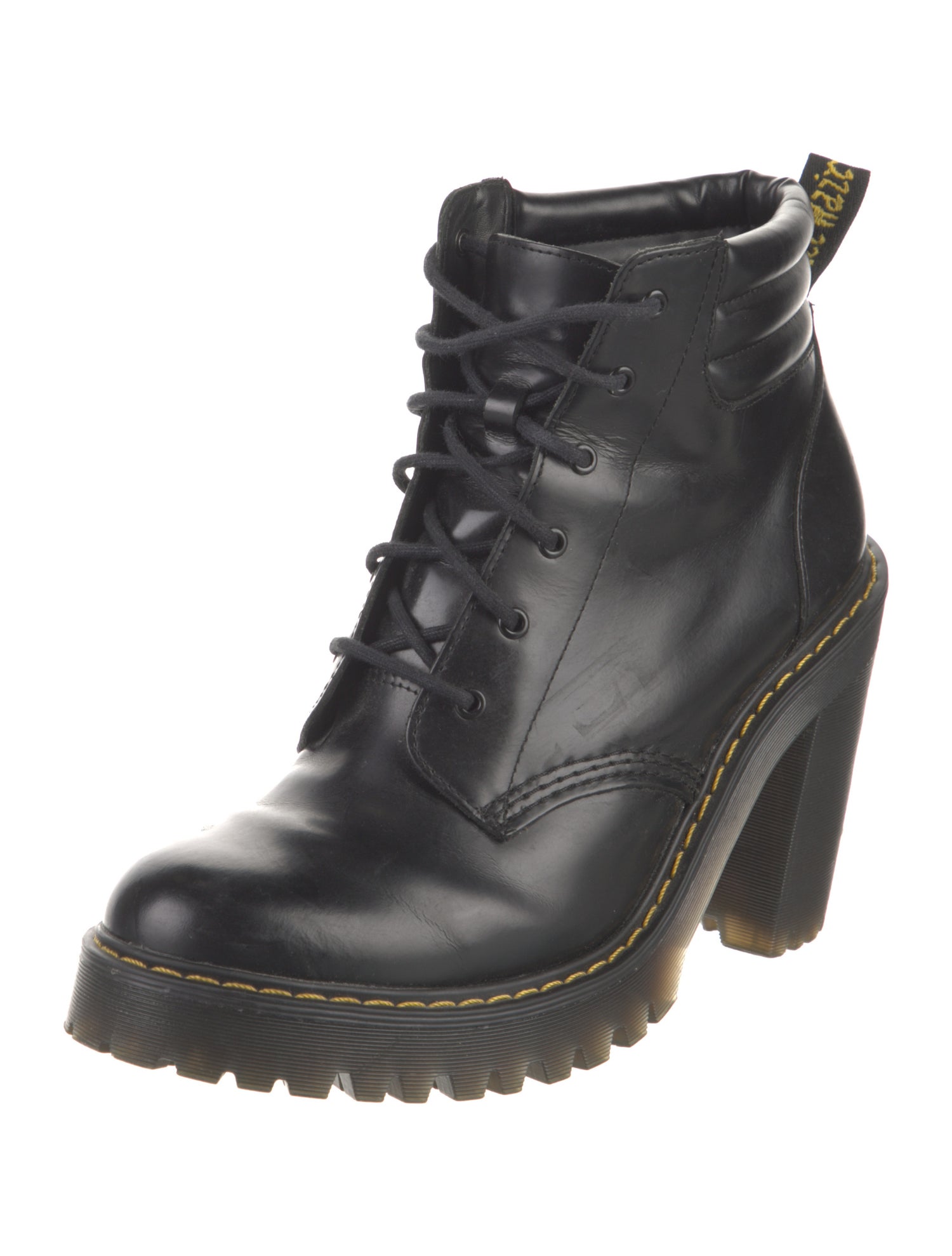 Dr. Martens Leather Combat Boots
