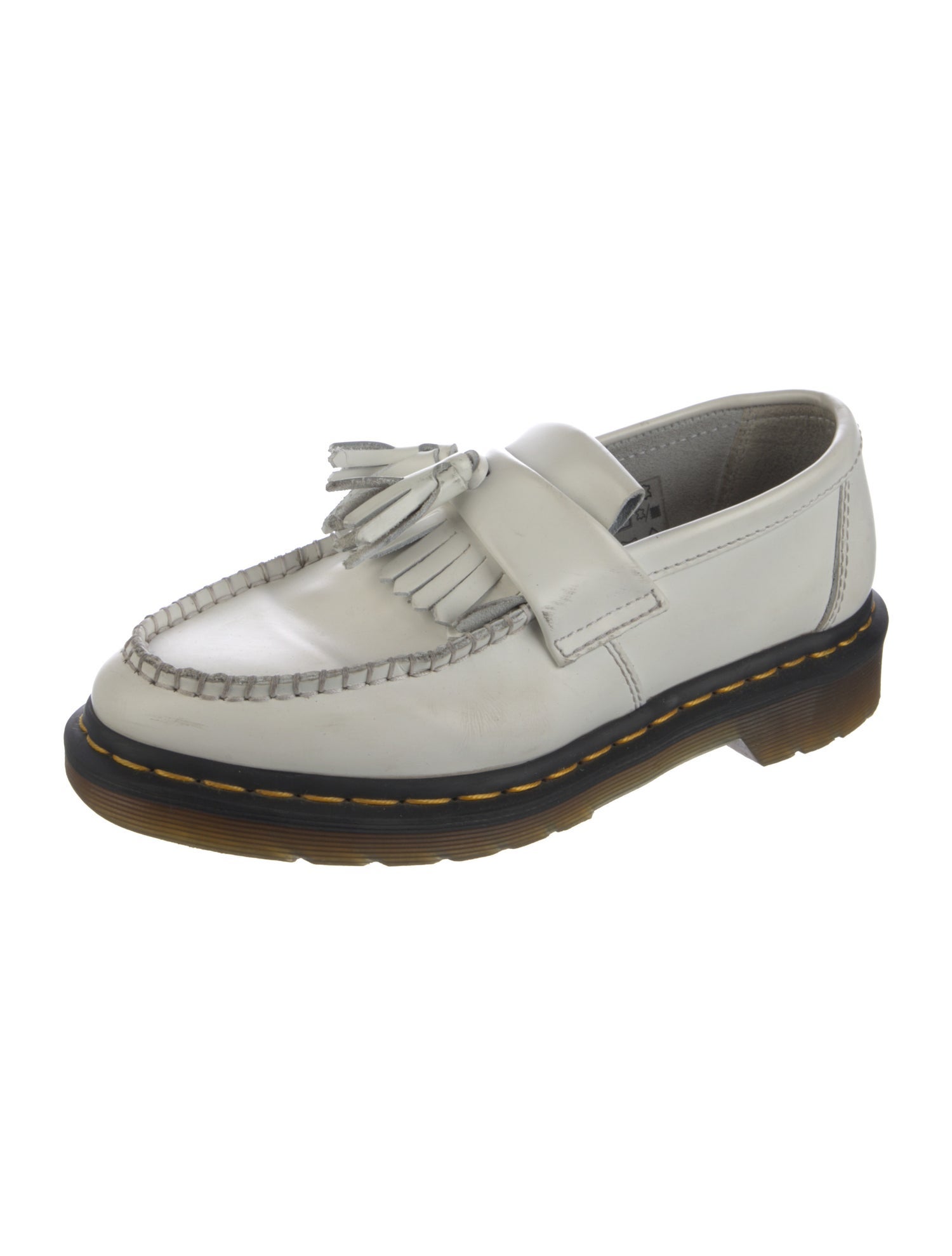 Dr. Martens Leather Tassel Accents Loafers