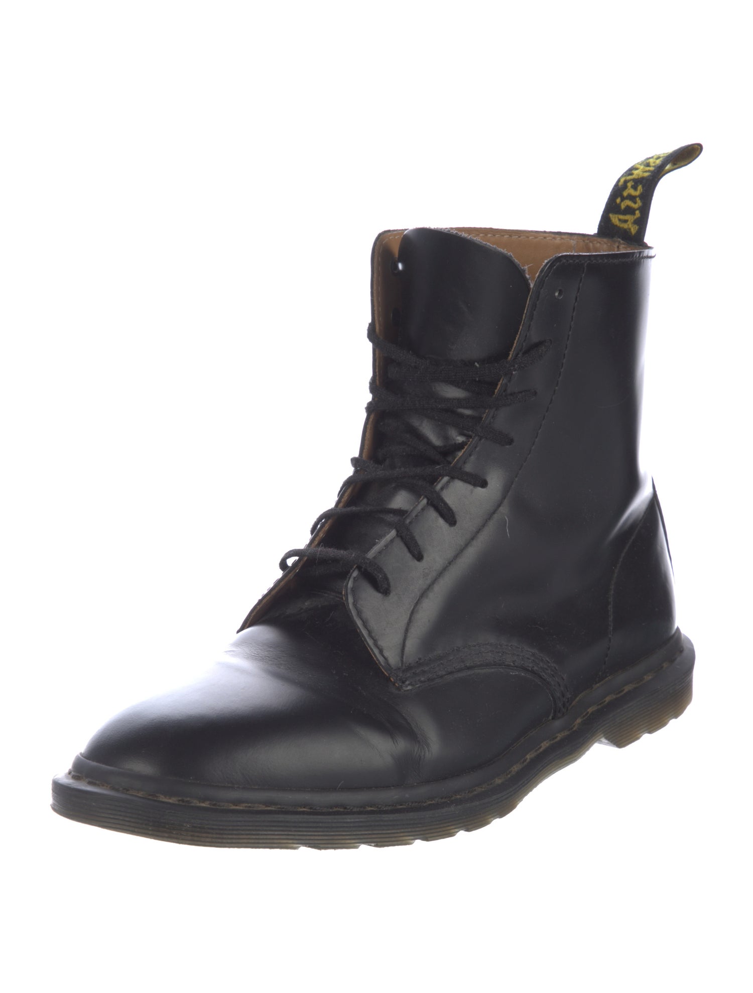 Dr. Martens Leather Lace-Up Boots