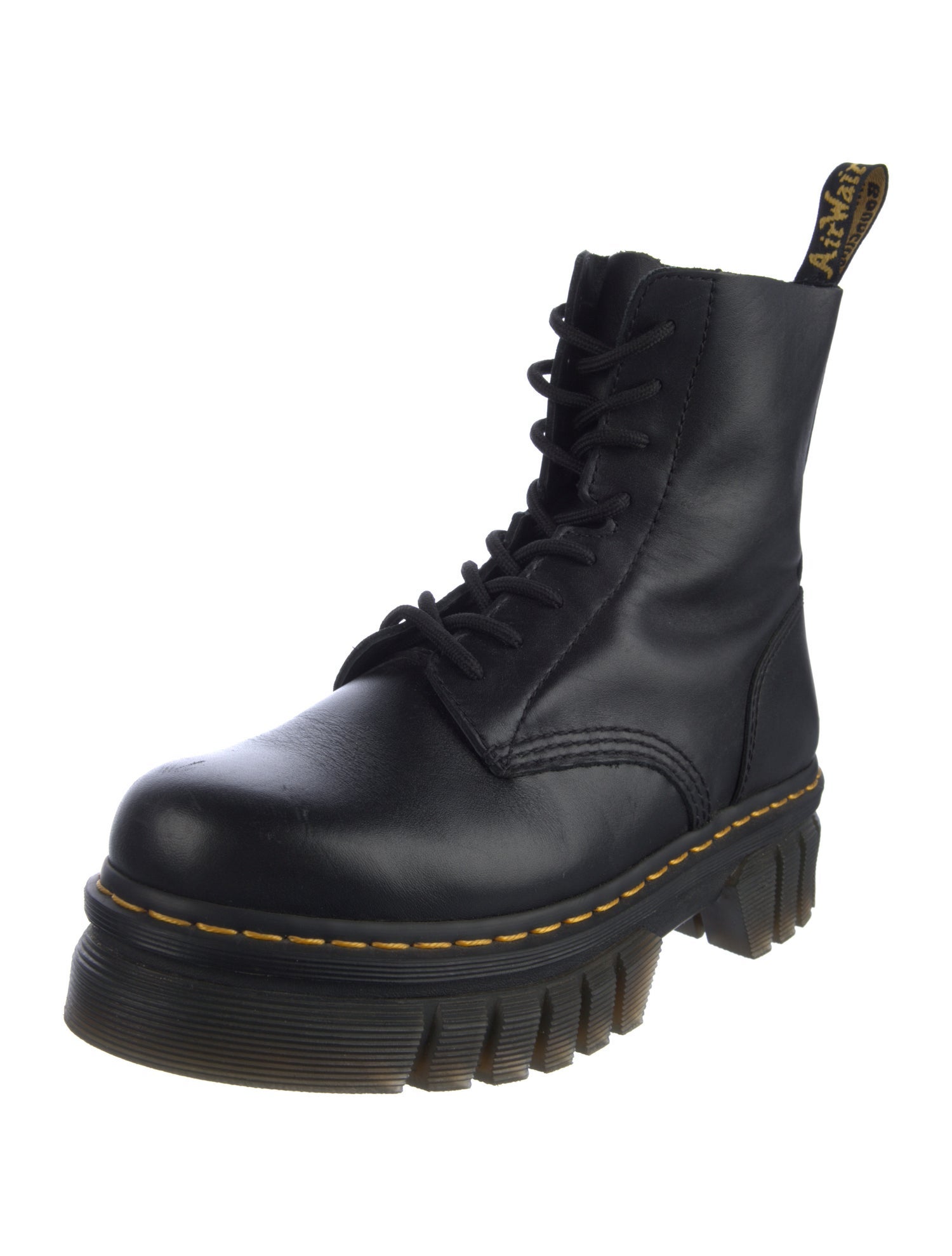 Dr. Martens Leather Combat Boots