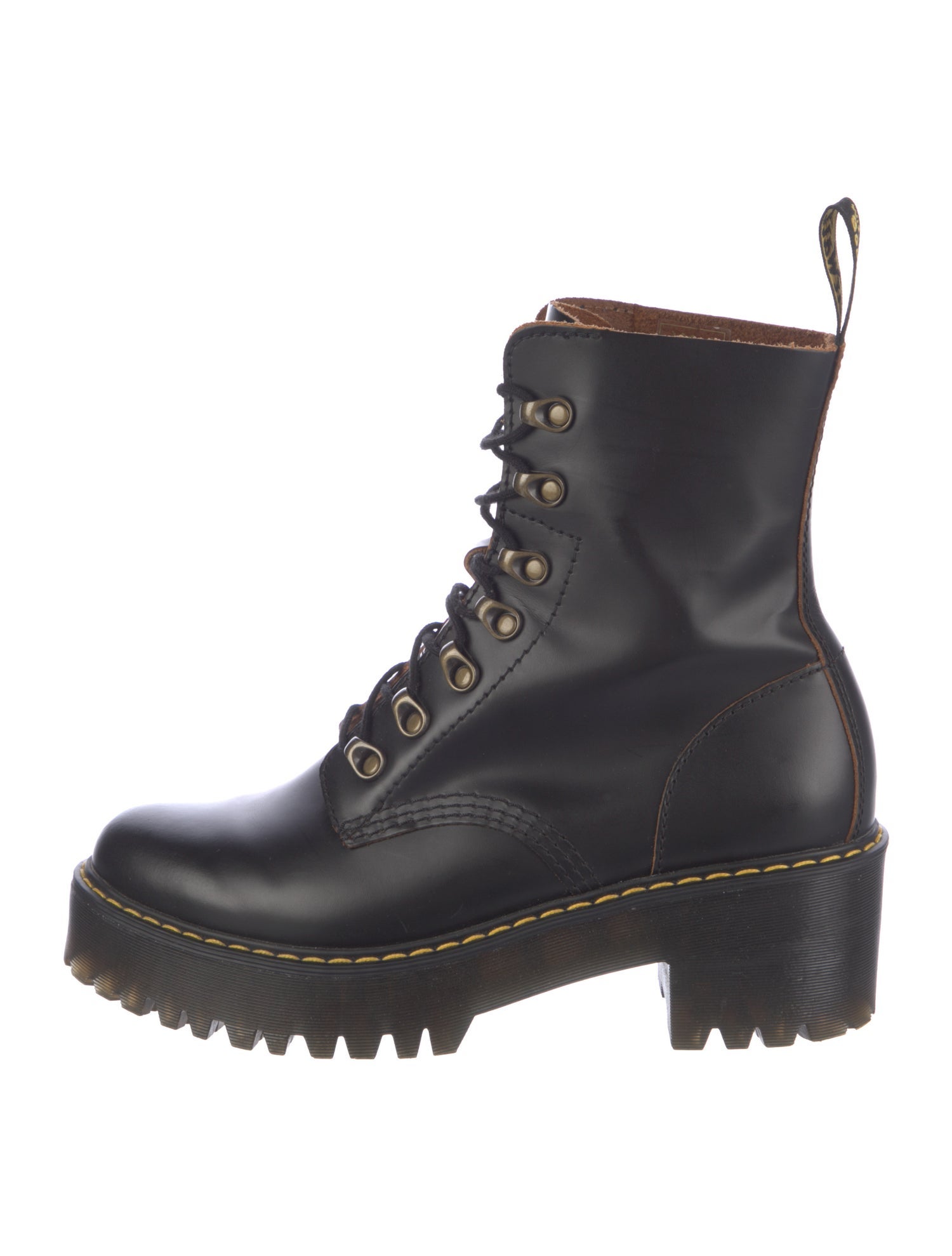Dr. Martens Leather Combat Boots