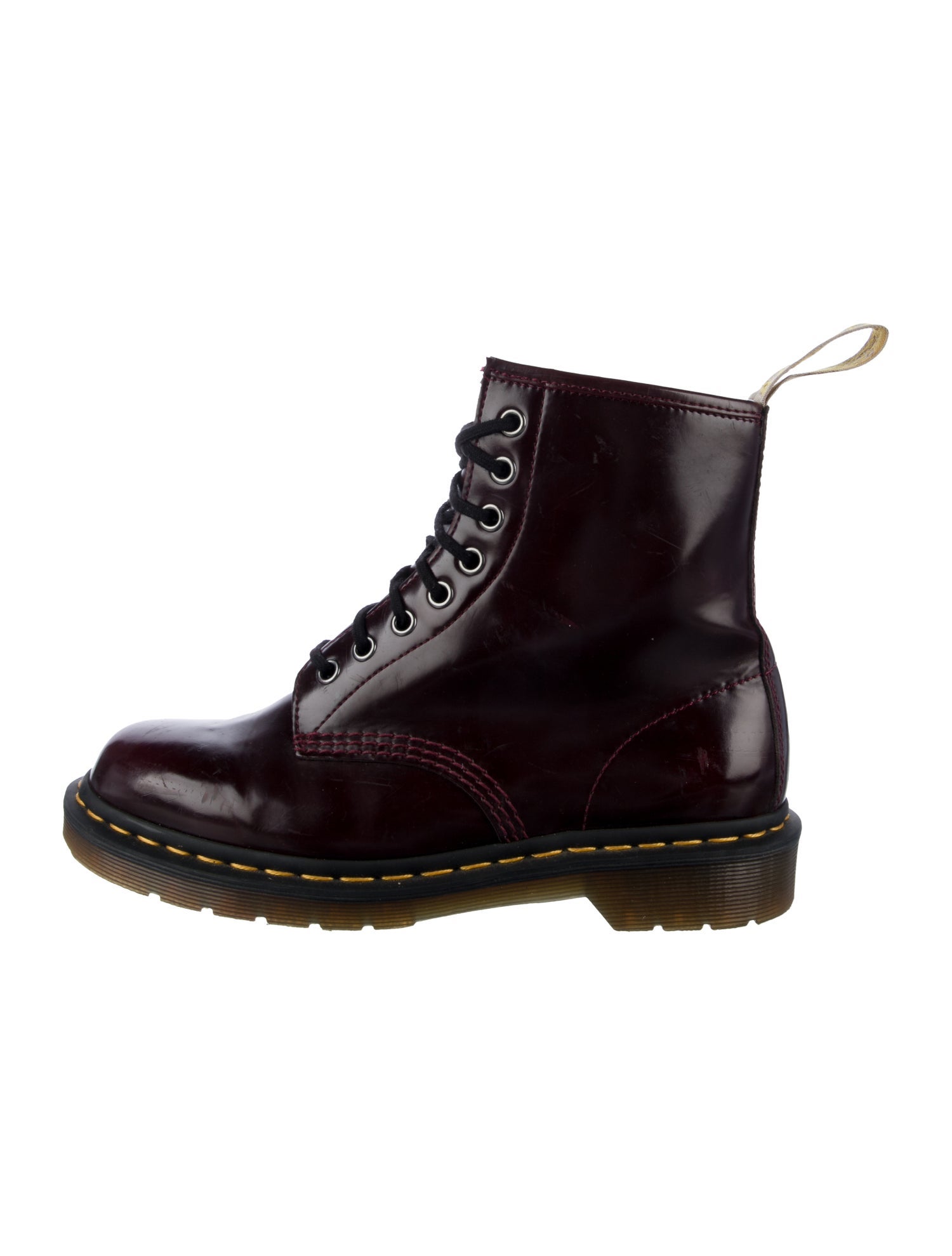Dr. Martens Patent Leather Combat Boots