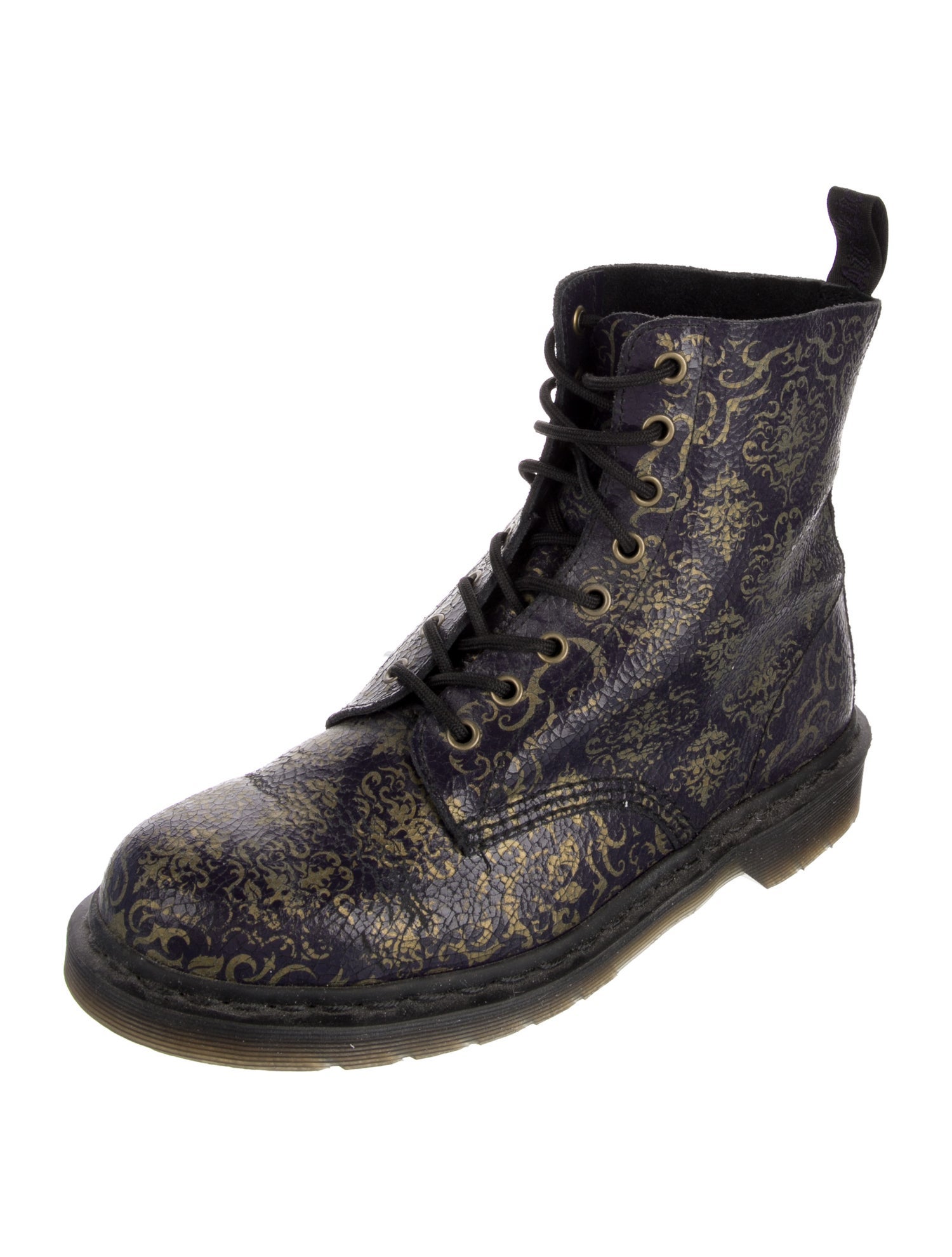 Dr. Martens Printed Lace-Up Boots