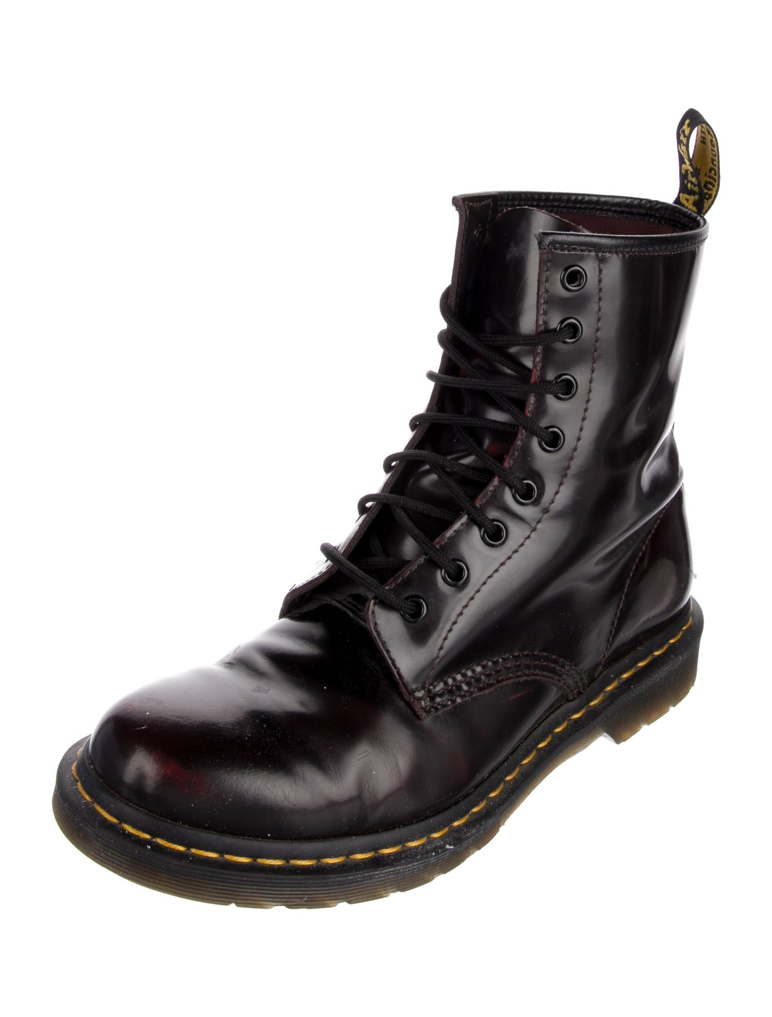 Dr. Martens Leather Combat Boots