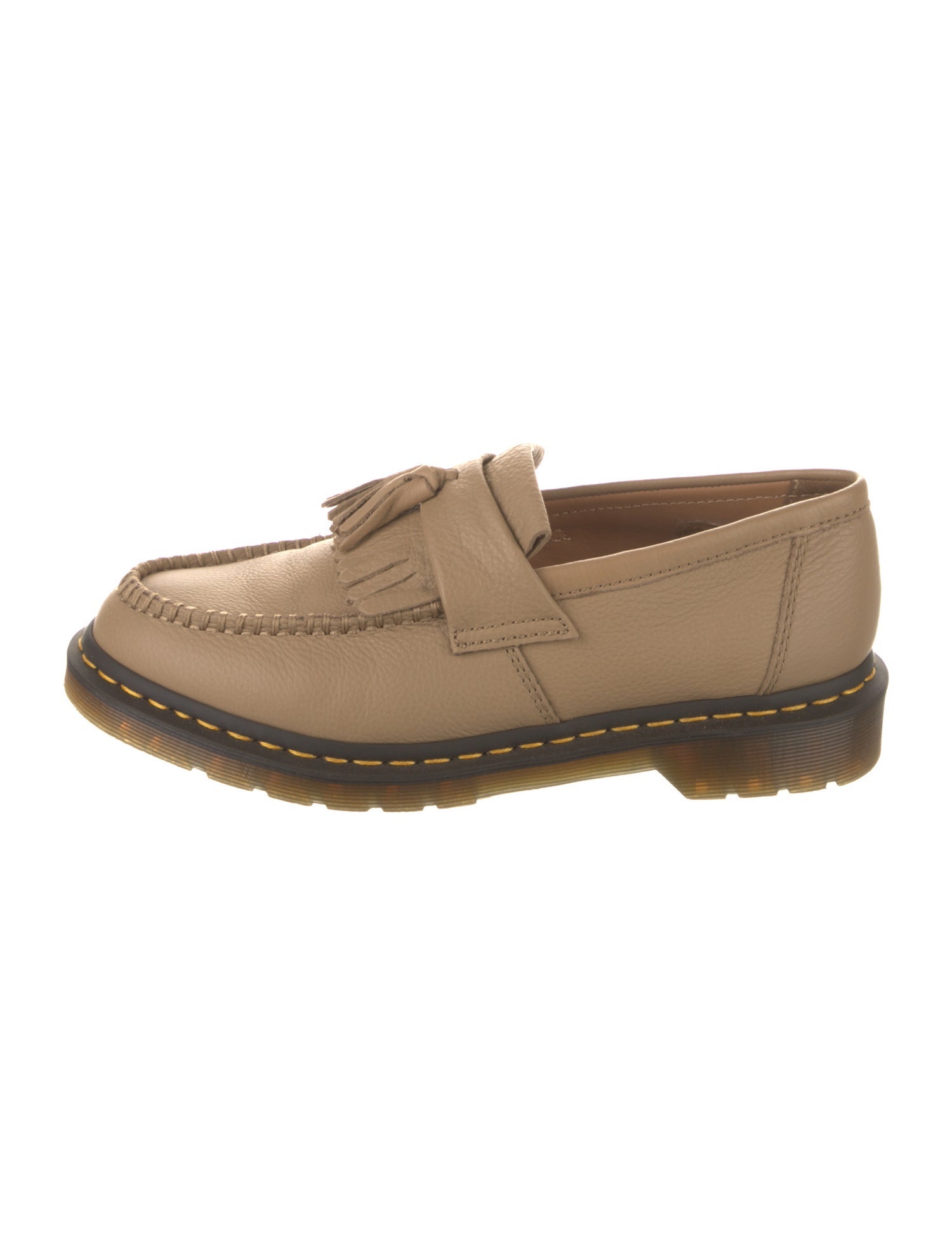 Dr. Martens Leather Tassel Accents Loafers