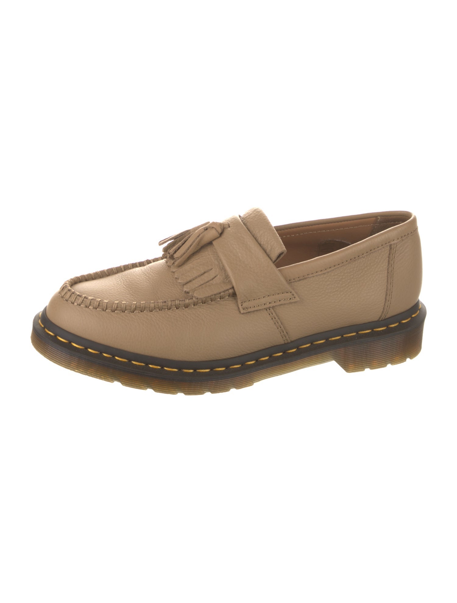 Dr. Martens Leather Tassel Accents Loafers