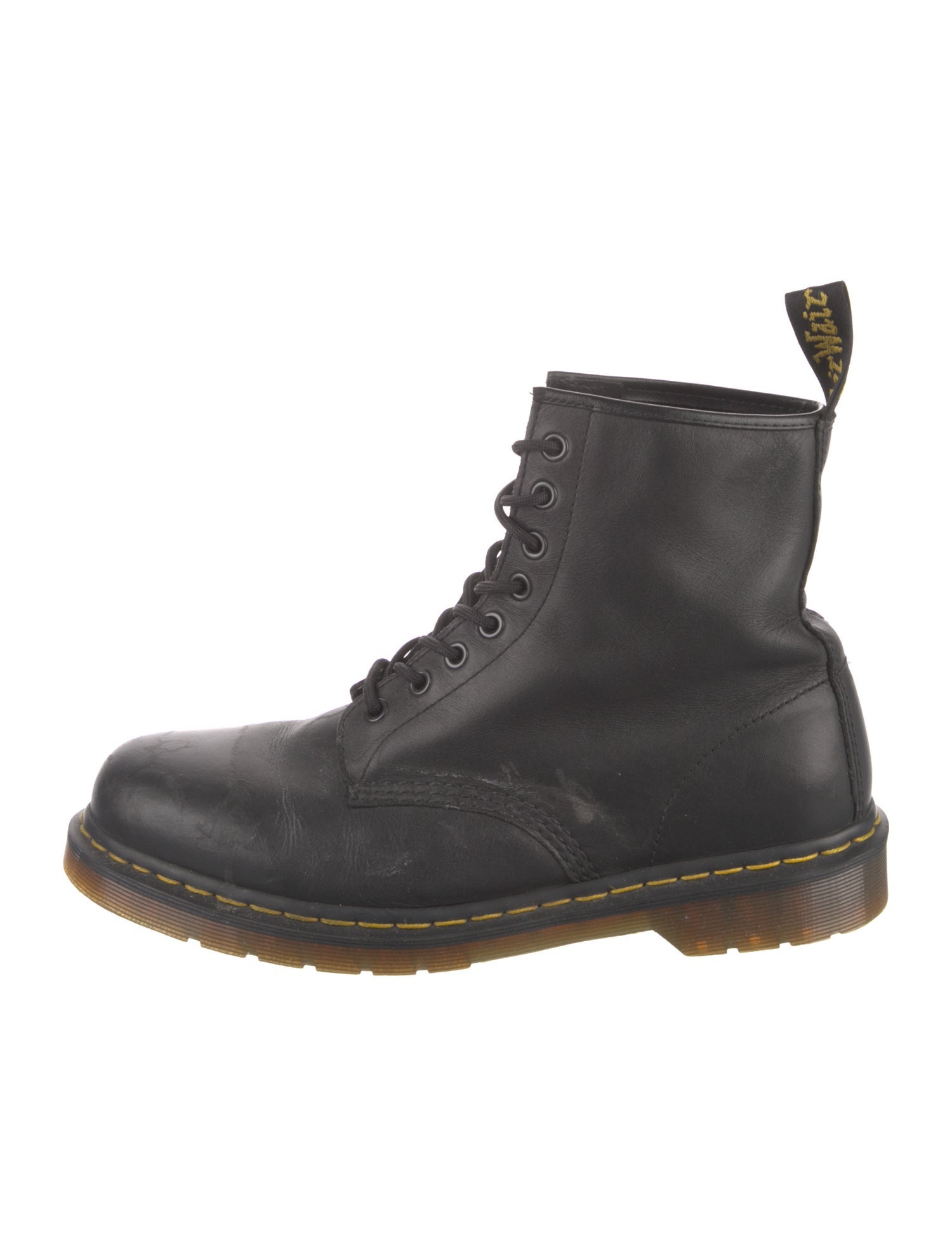 Dr. Martens Leather Combat Boots