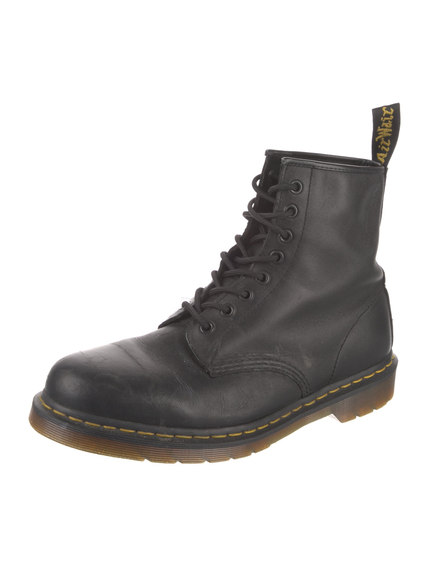 Dr. Martens Leather Combat Boots