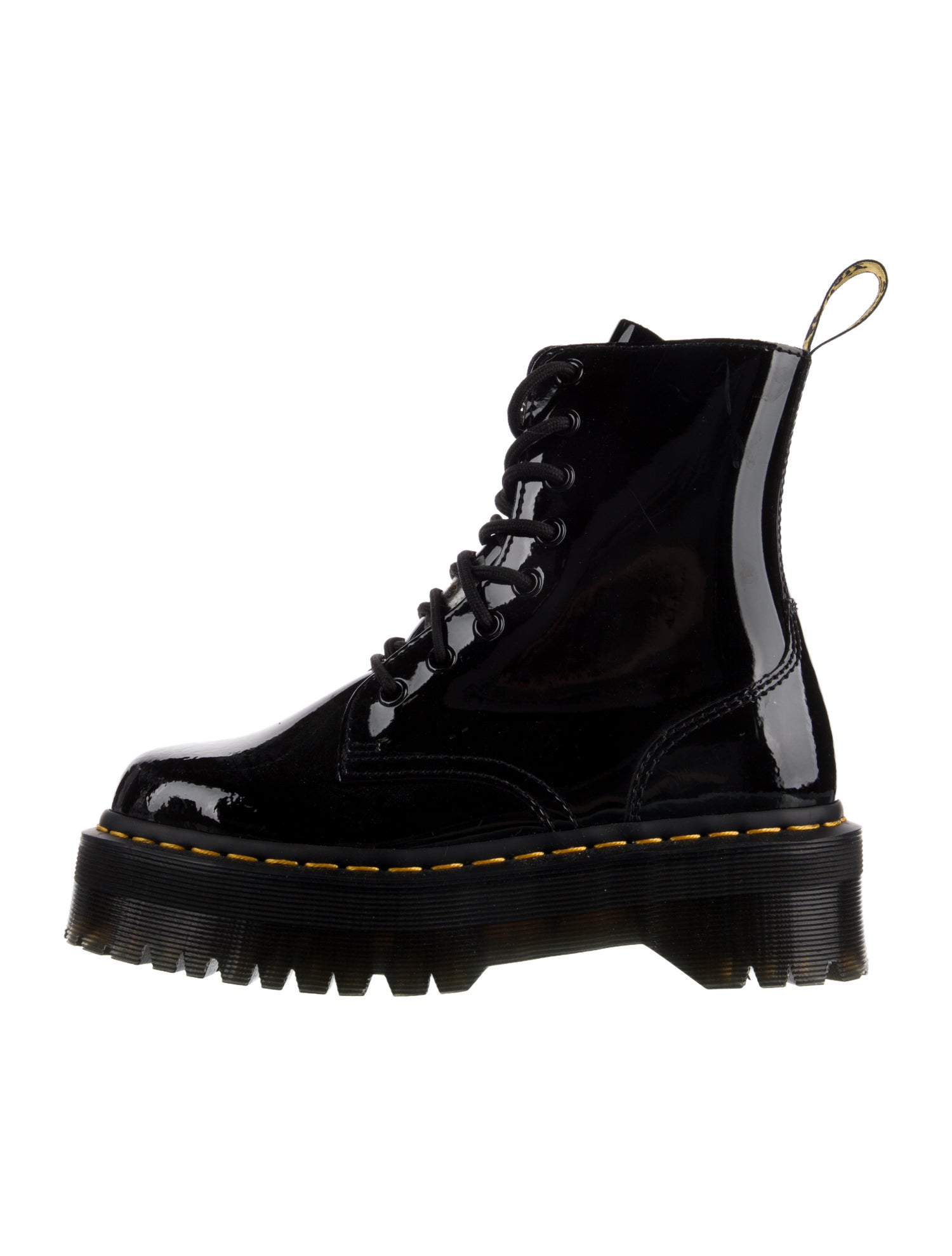 Dr. Martens Patent Leather Combat Boots