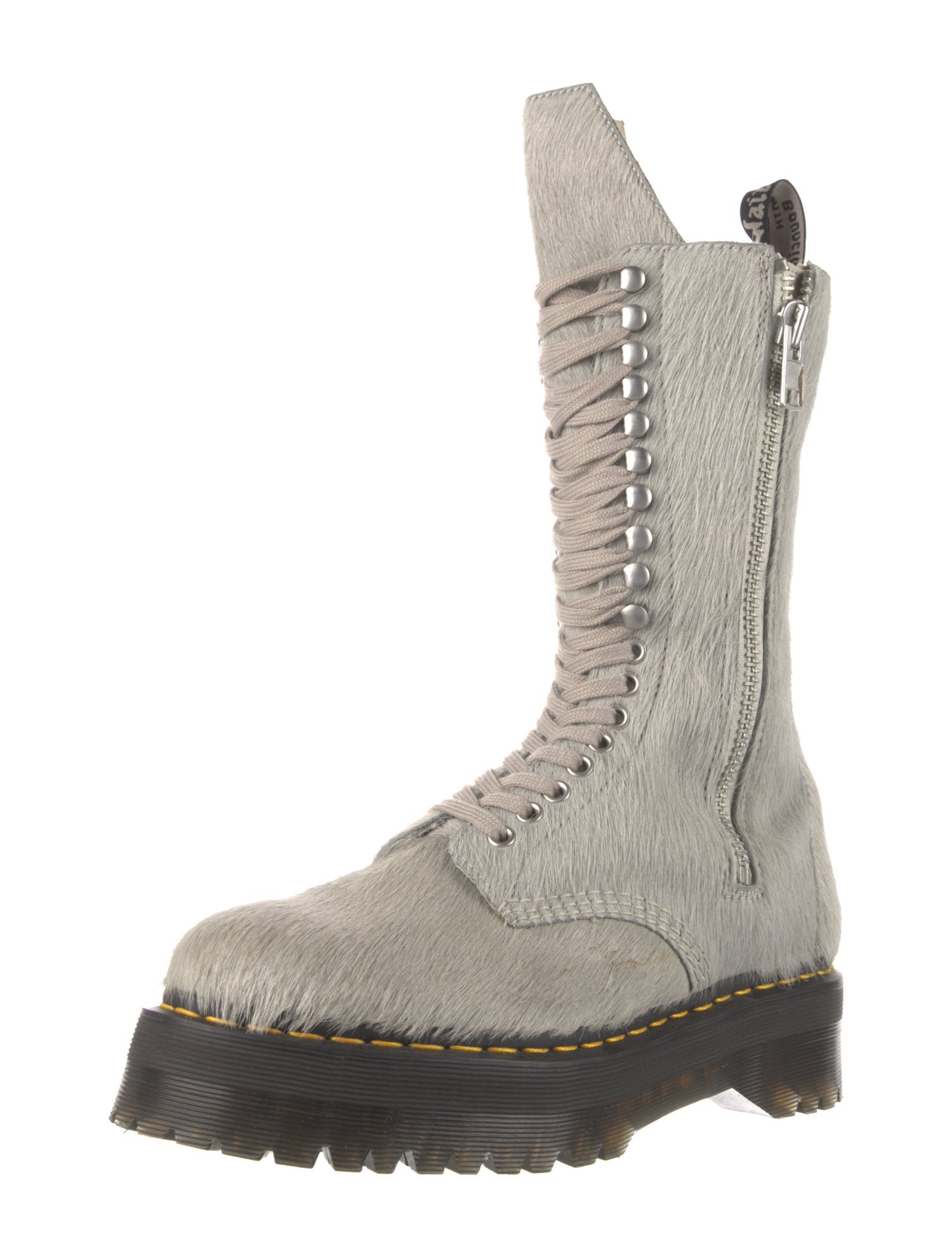 Dr. Martens Ponyhair Lace-Up Boots
