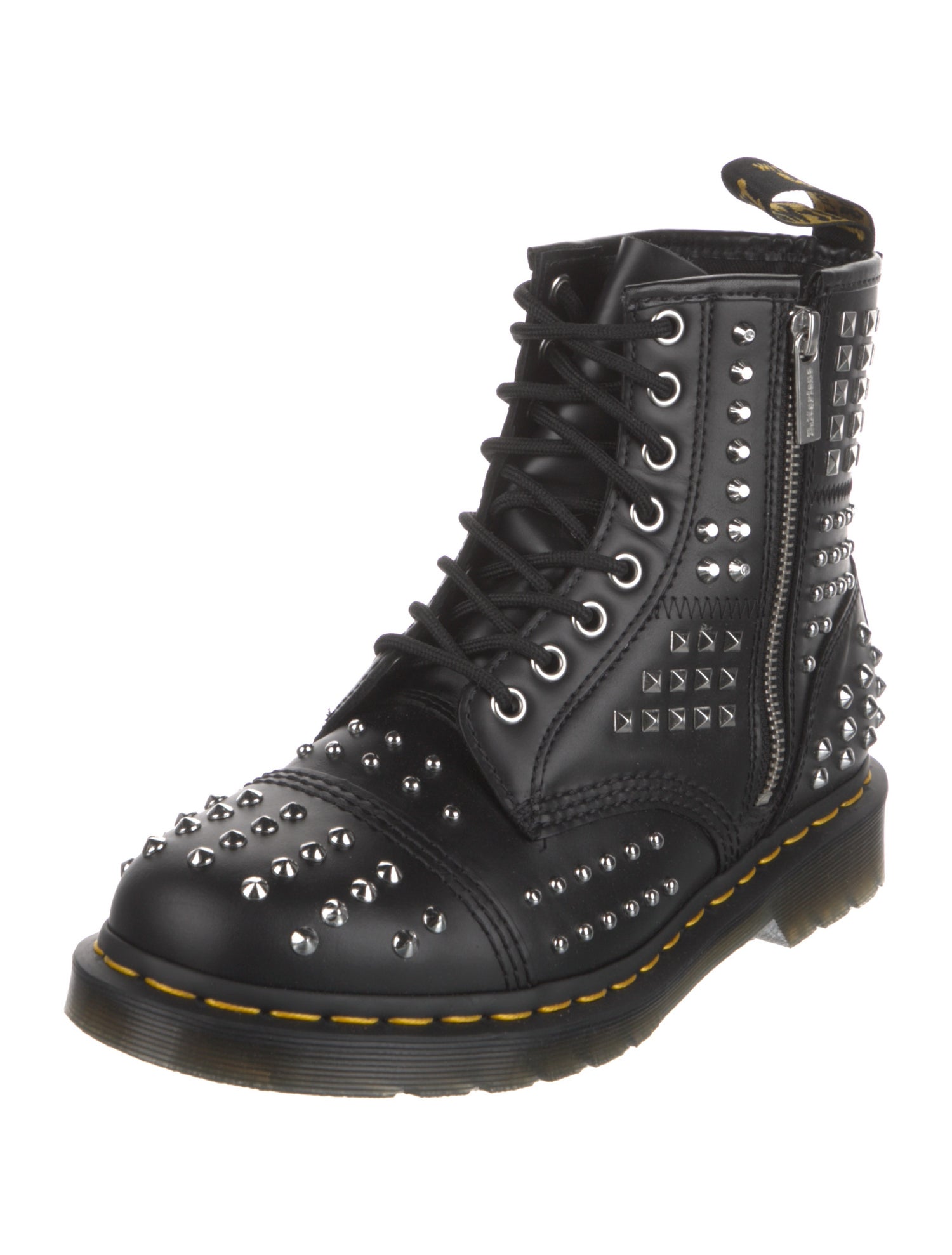 Dr. Martens Leather Combat Boots w/ Tags