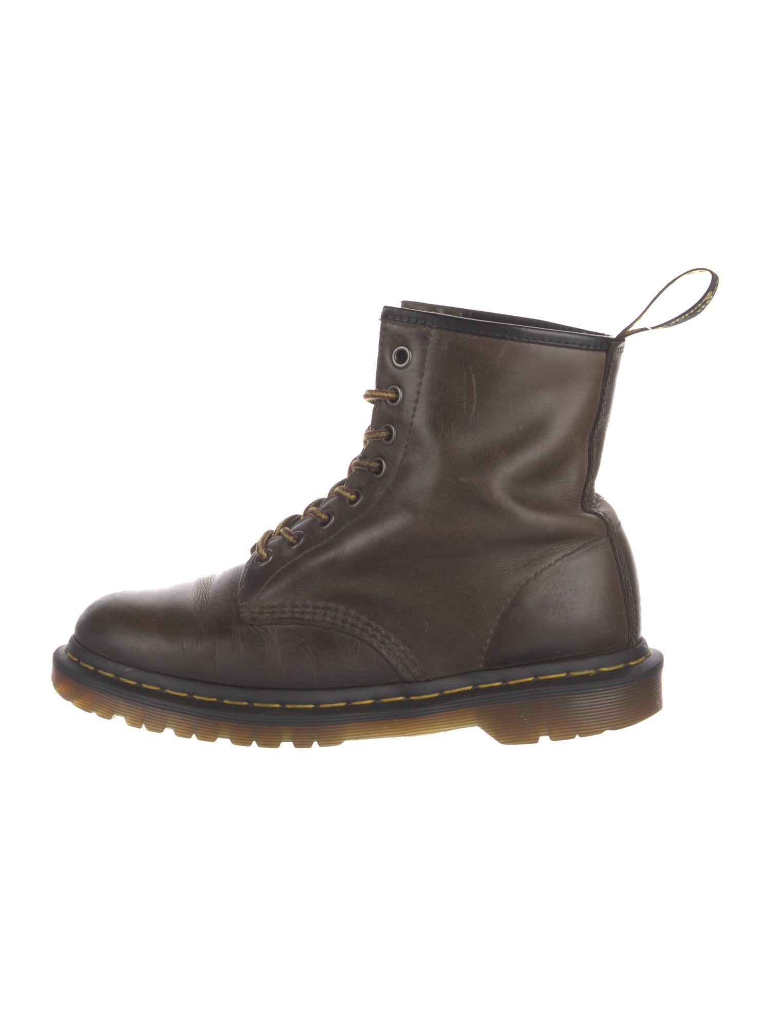 Dr. Martens Leather Combat Boots