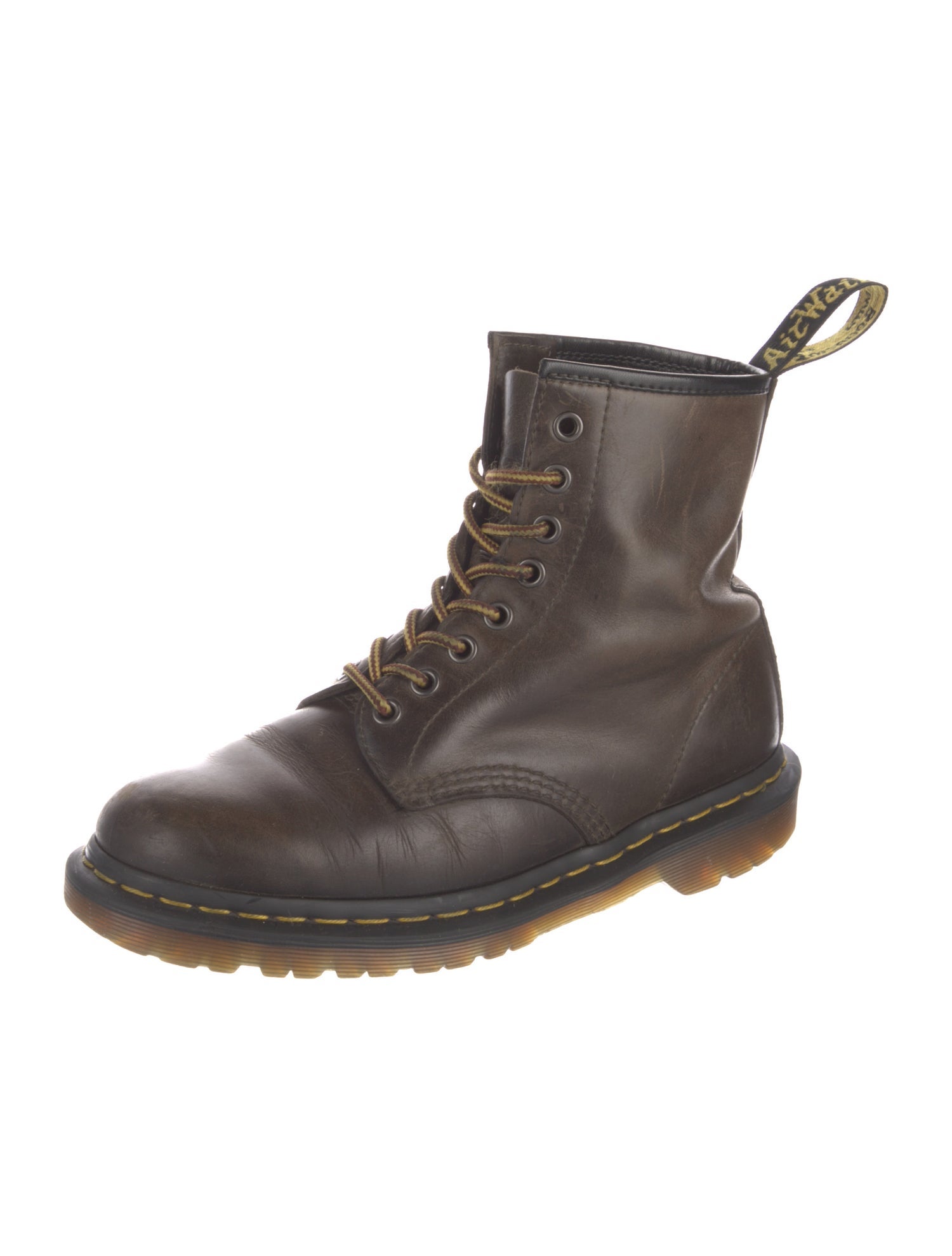 Dr. Martens Leather Combat Boots
