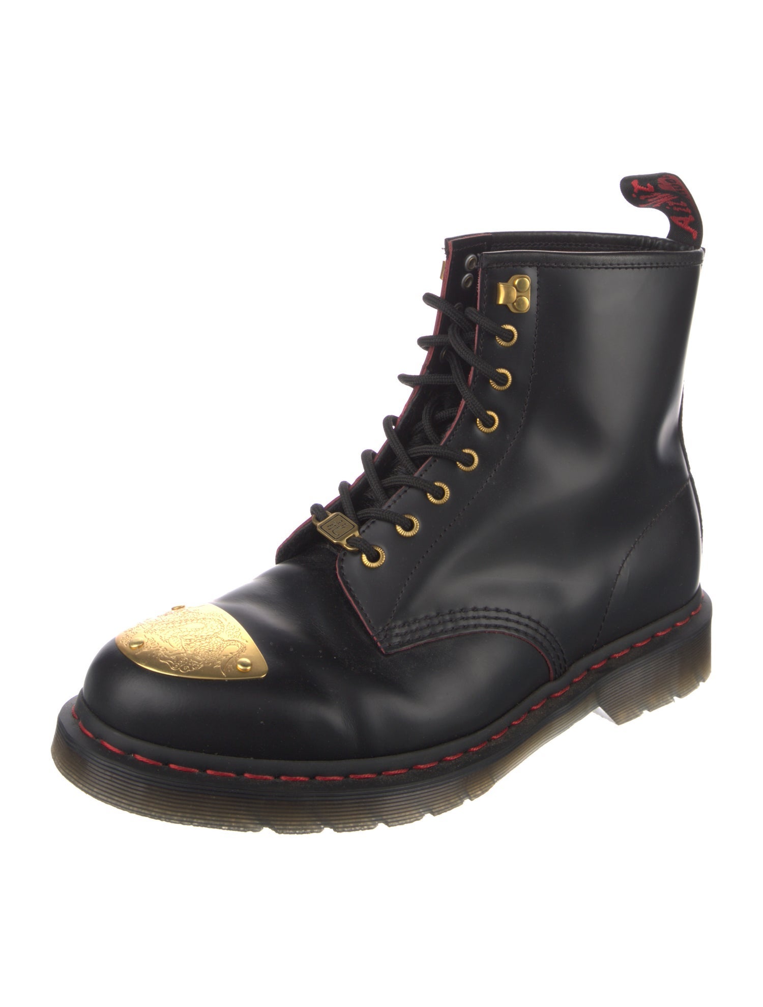 Dr. Martens Leather Combat Boots