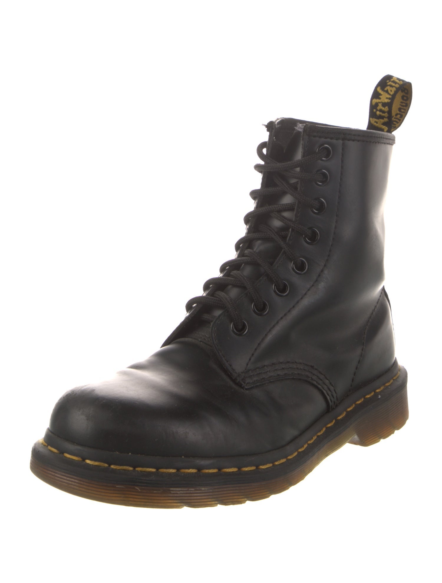 Dr. Martens Leather Combat Boots