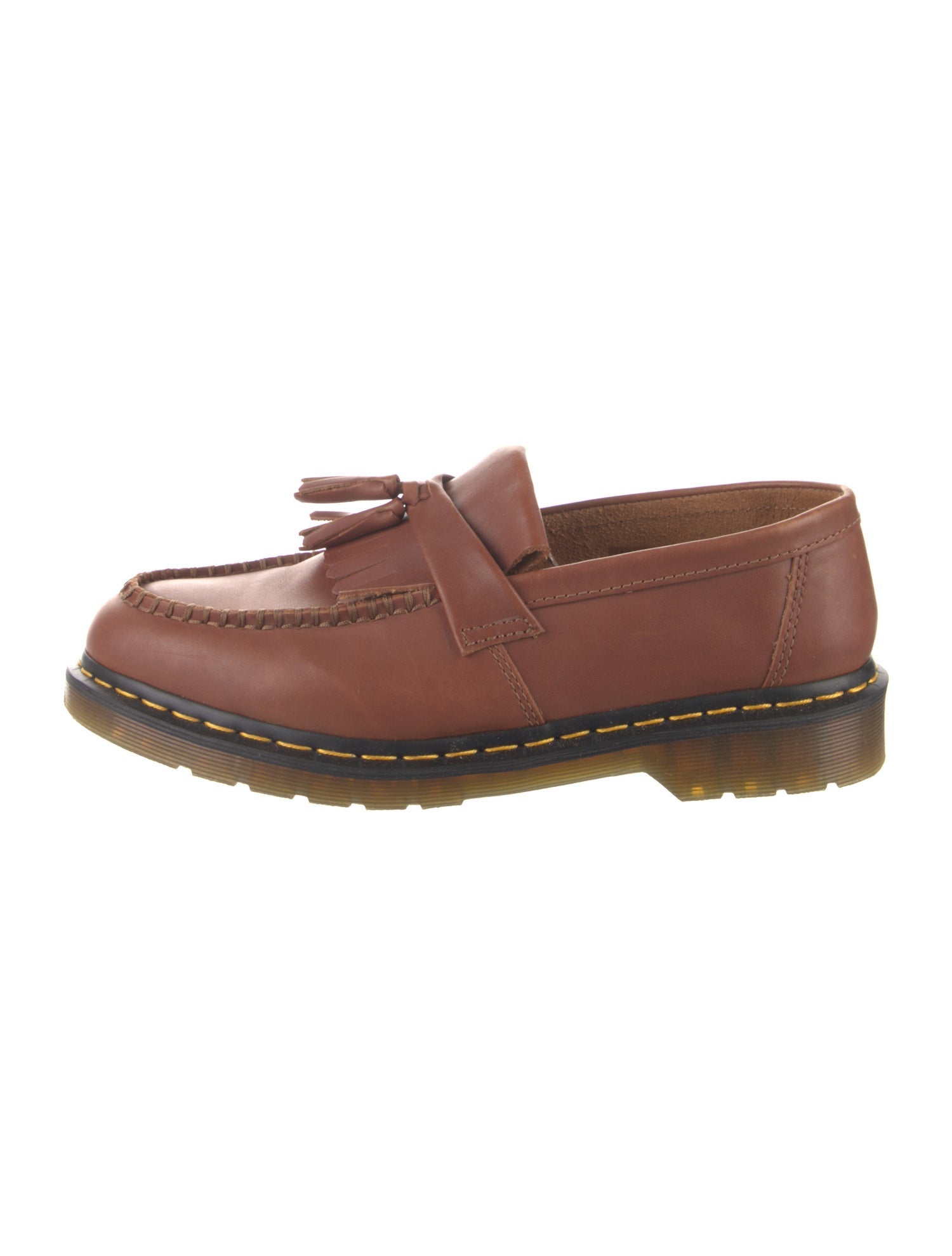 Dr. Martens Leather Whipstitch Trim Loafers