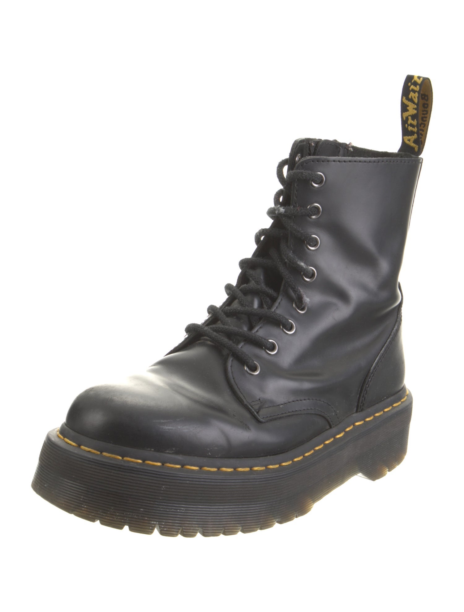 Dr. Martens Leather Combat Boots