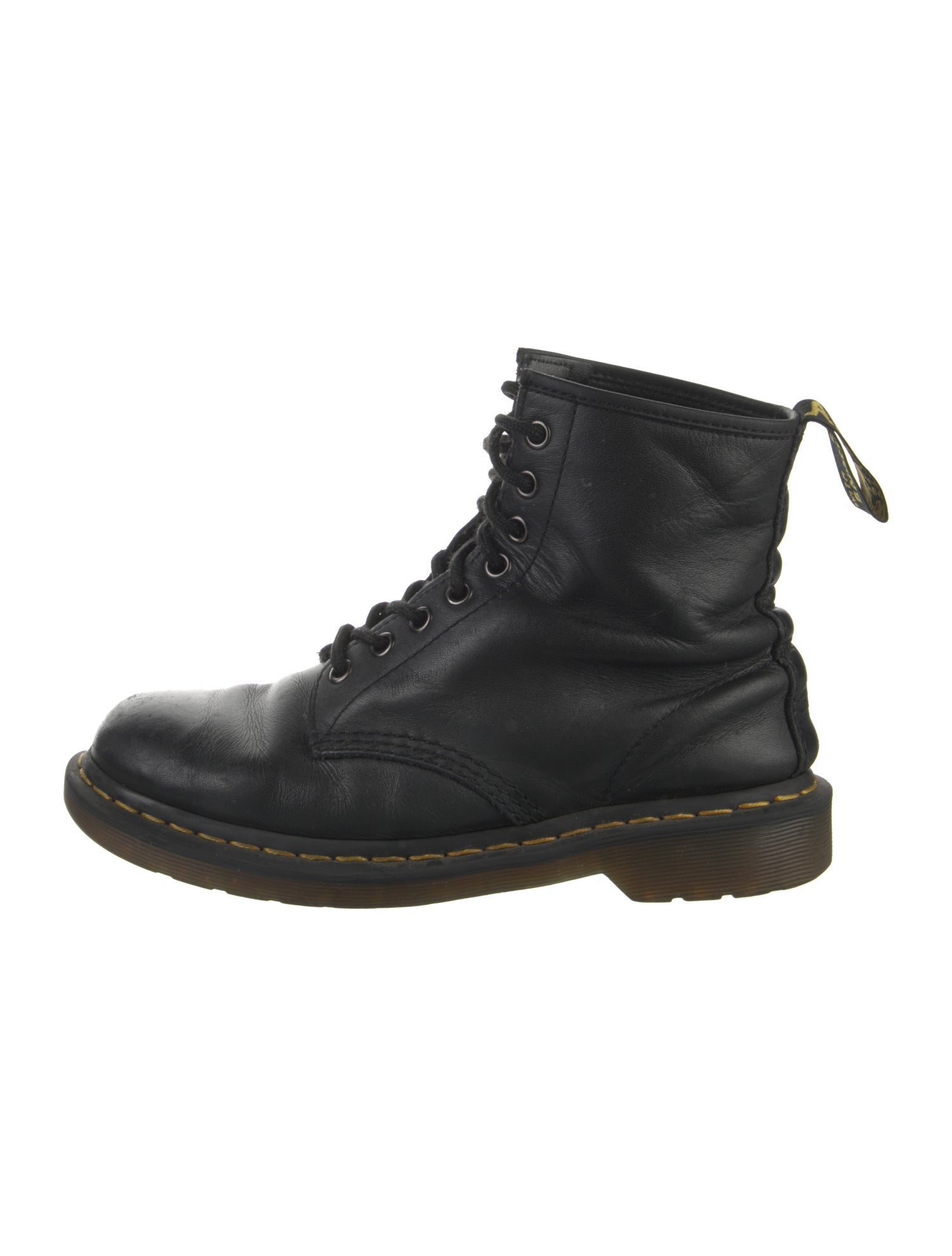 Dr. Martens Leather Combat Boots