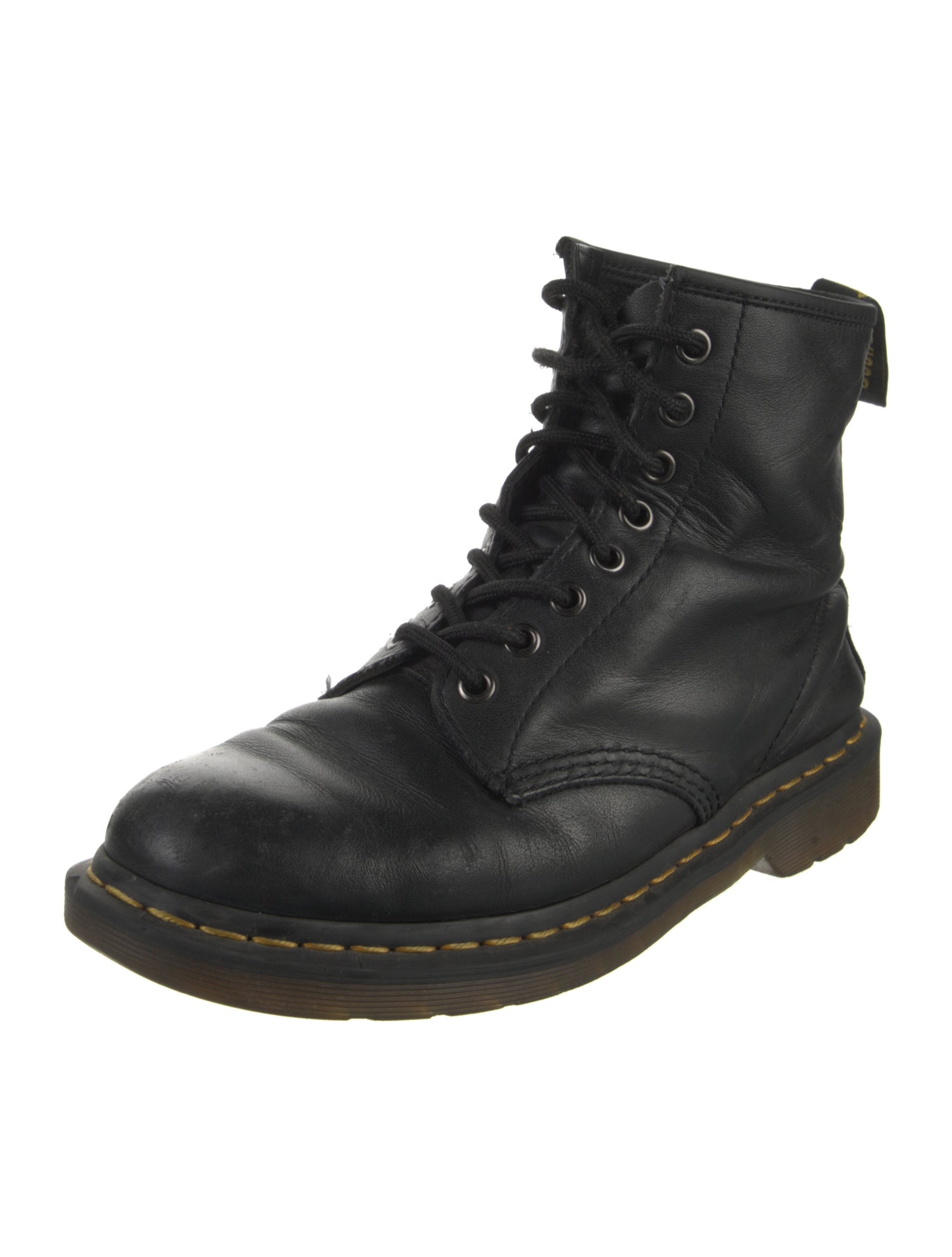 Dr. Martens Leather Combat Boots