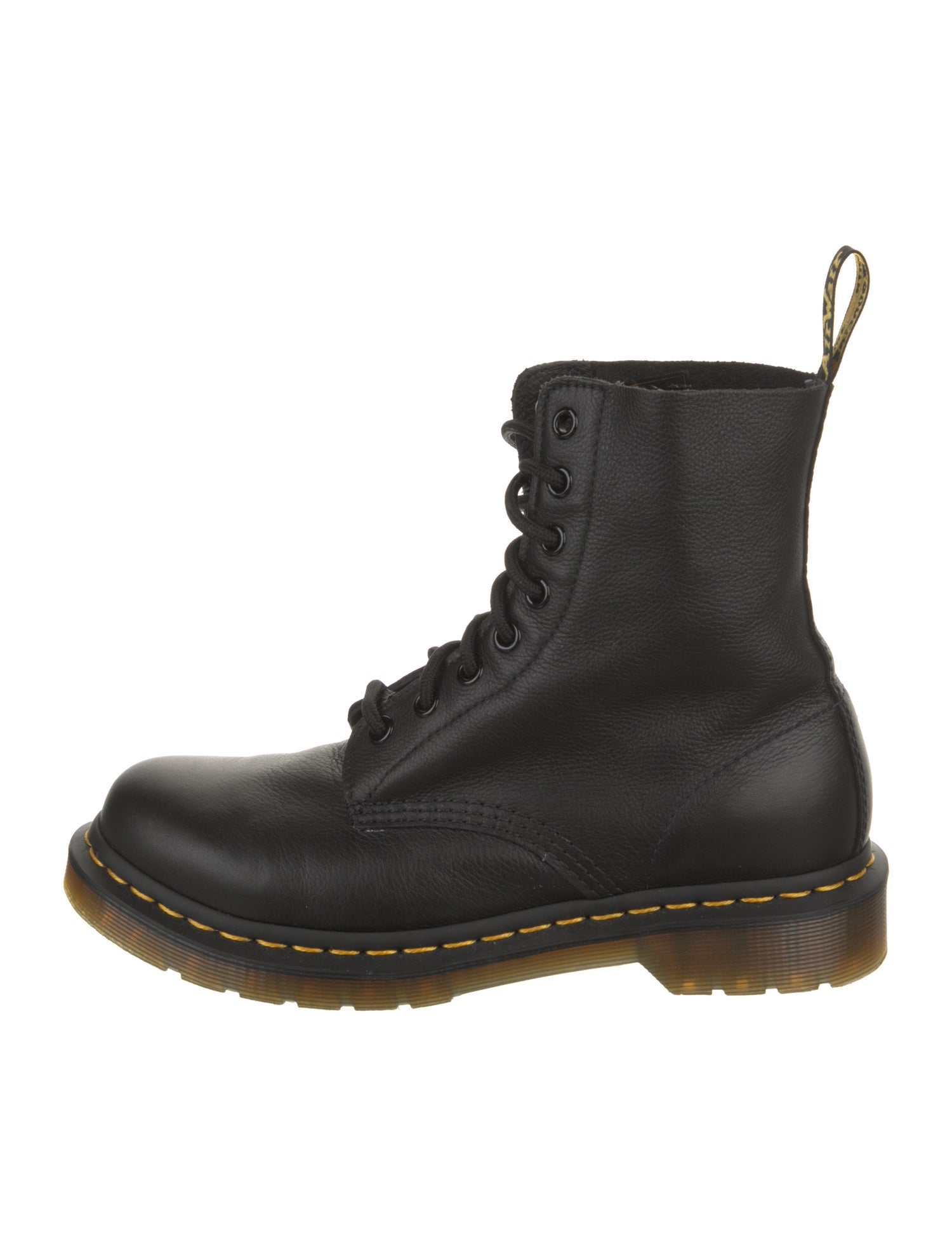 Dr. Martens Leather Lace-Up Boots