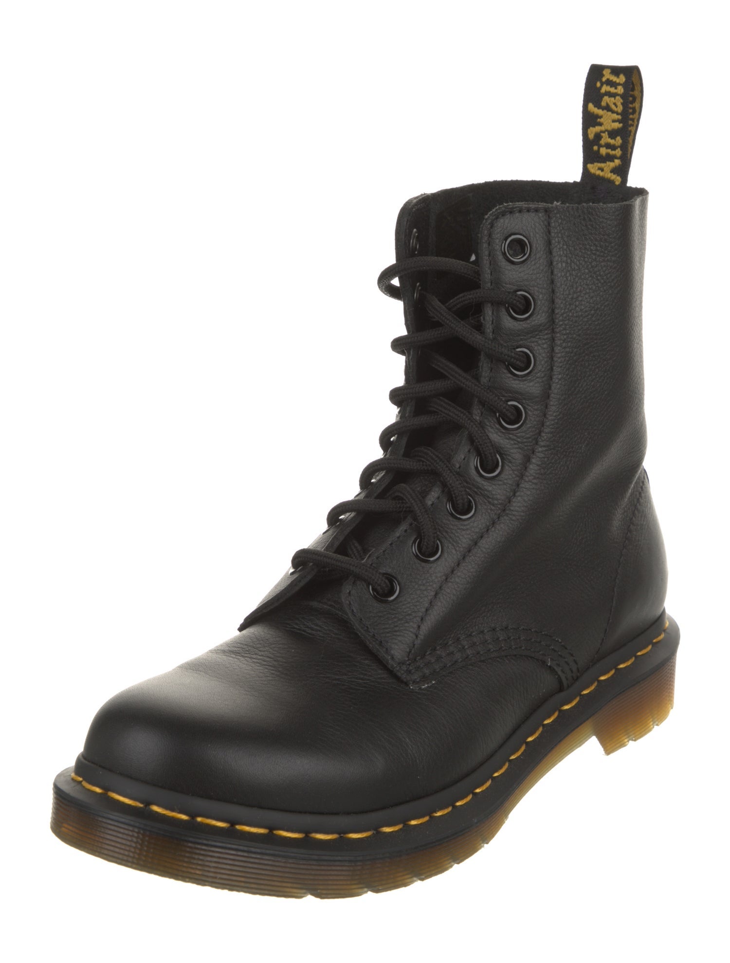 Dr. Martens Leather Lace-Up Boots