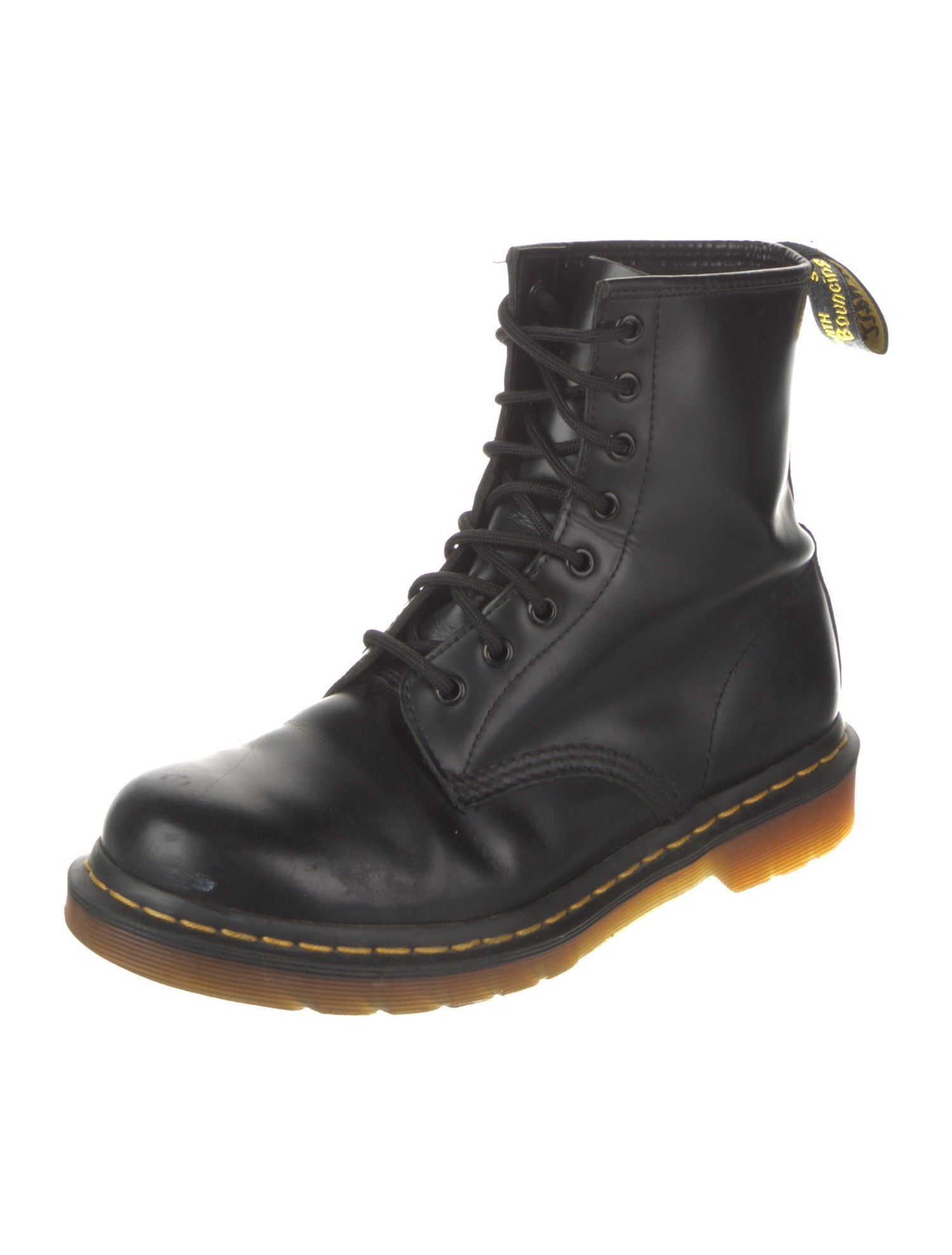 Dr. Martens Leather Combat Boots