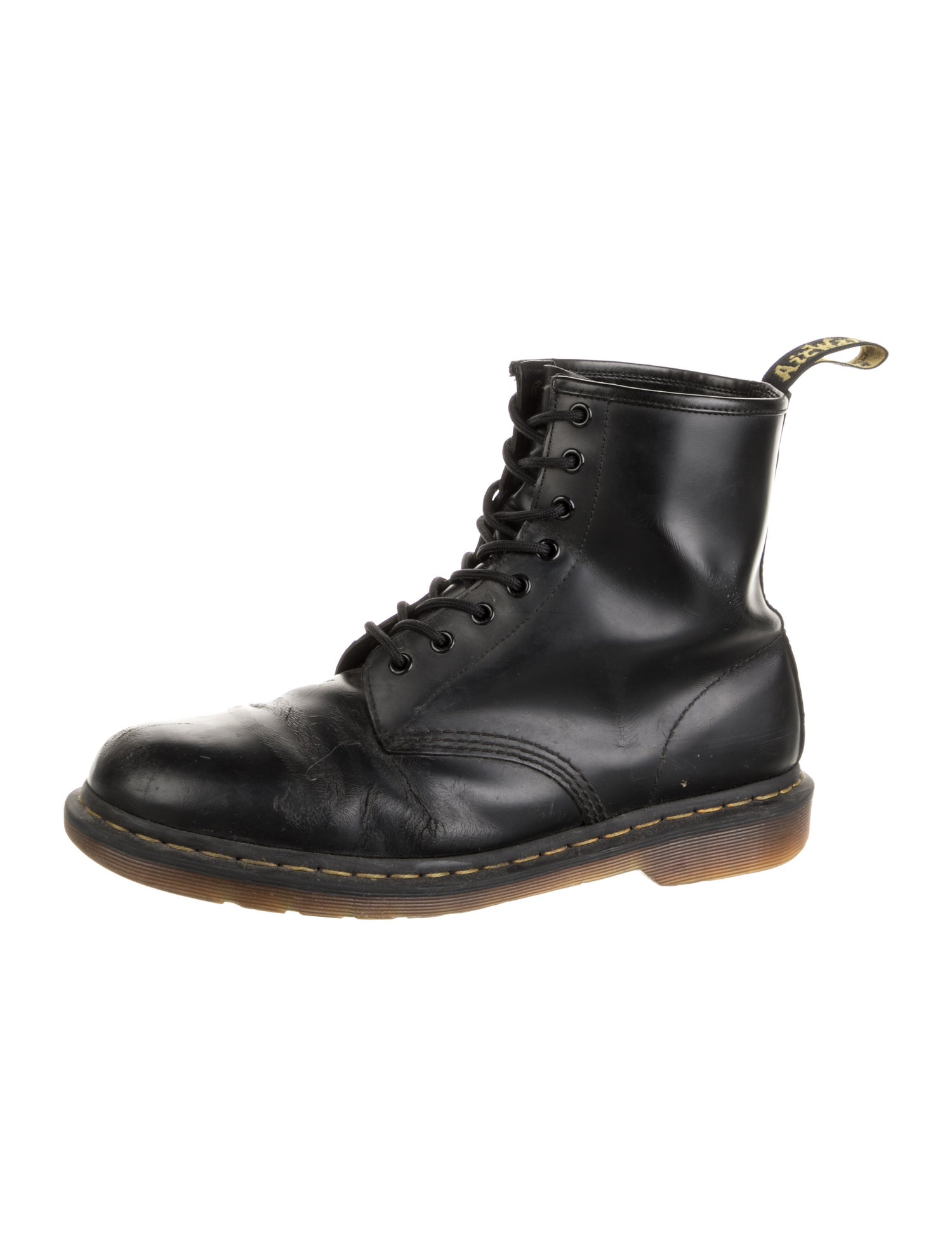 Dr. Martens Leather Combat Boots