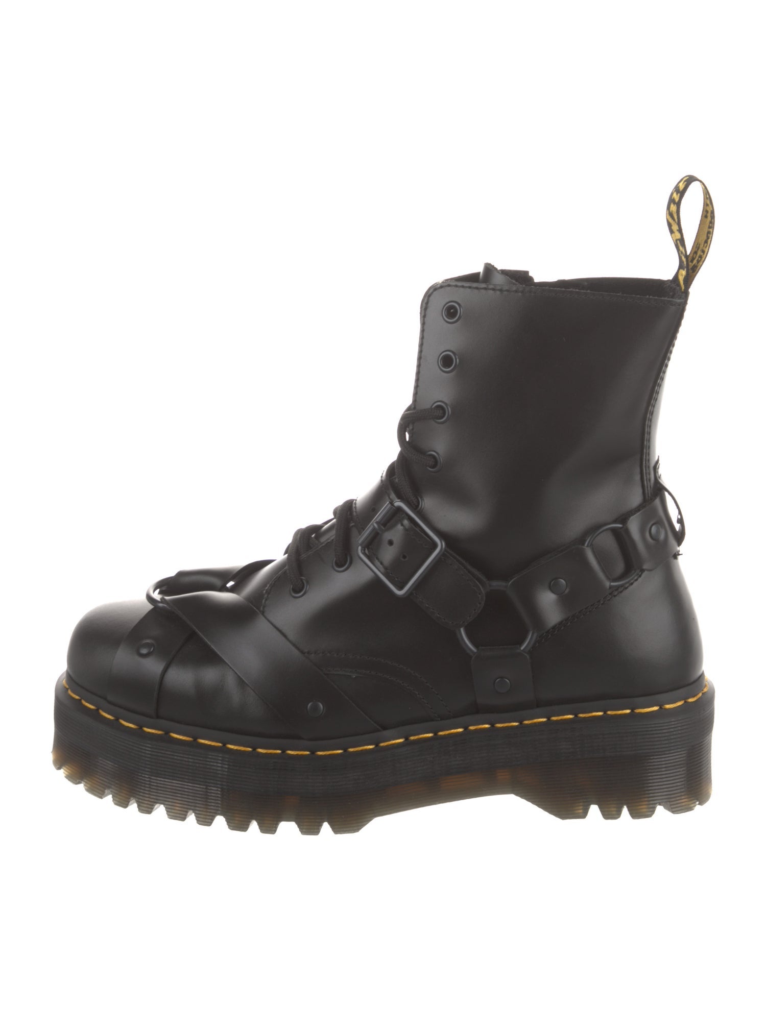 Dr. Martens Leather Lace-Up Boots