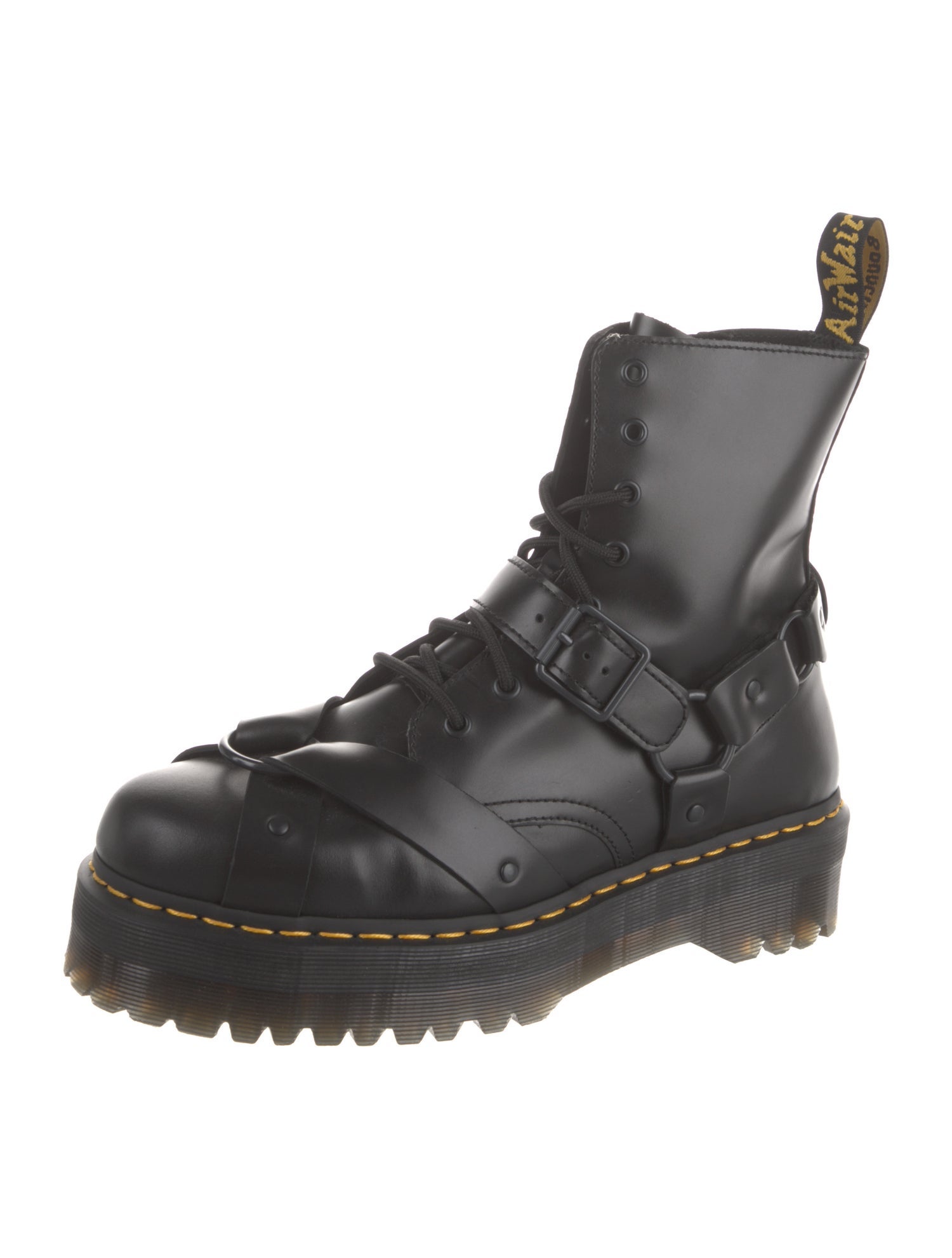 Dr. Martens Leather Lace-Up Boots