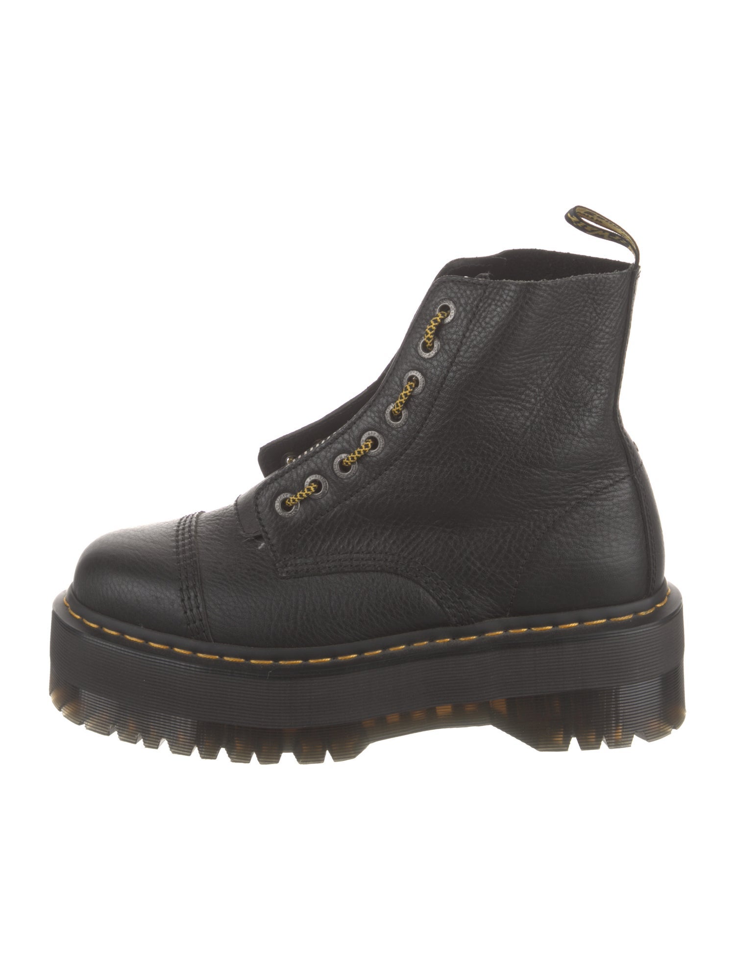 Dr. Martens Leather Lace-Up Boots
