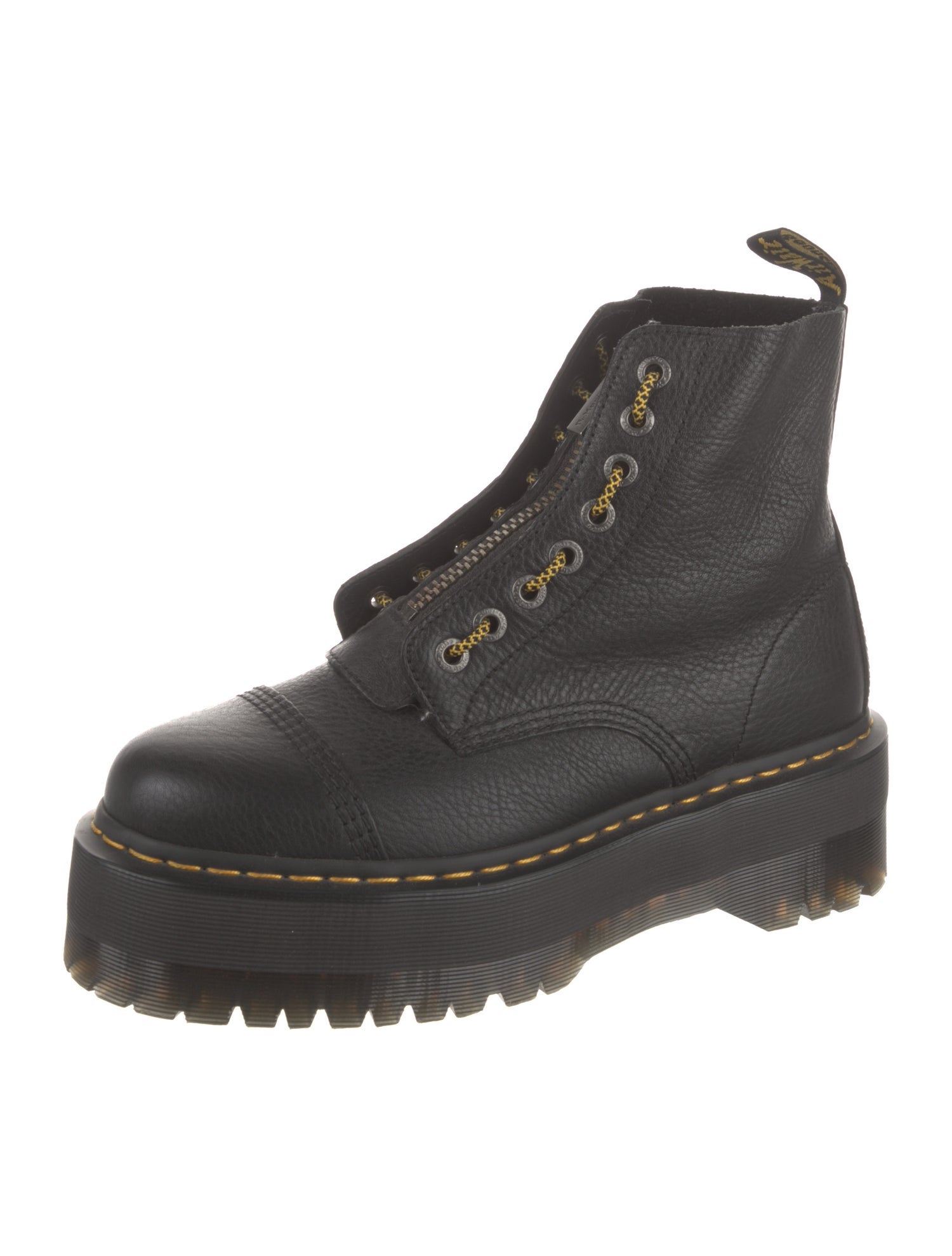 Dr. Martens Leather Lace-Up Boots