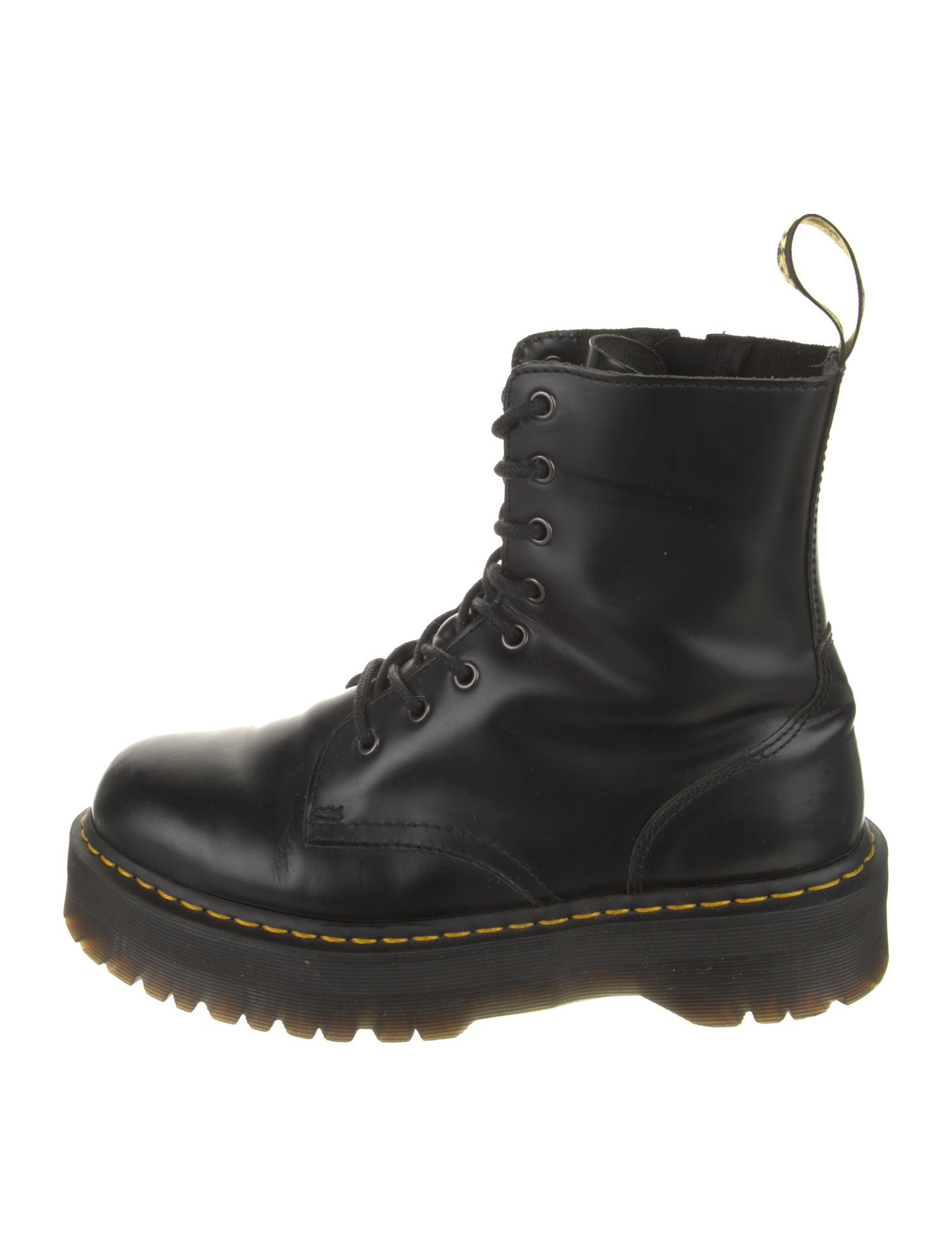 Dr. Martens Leather Lace-Up Boots