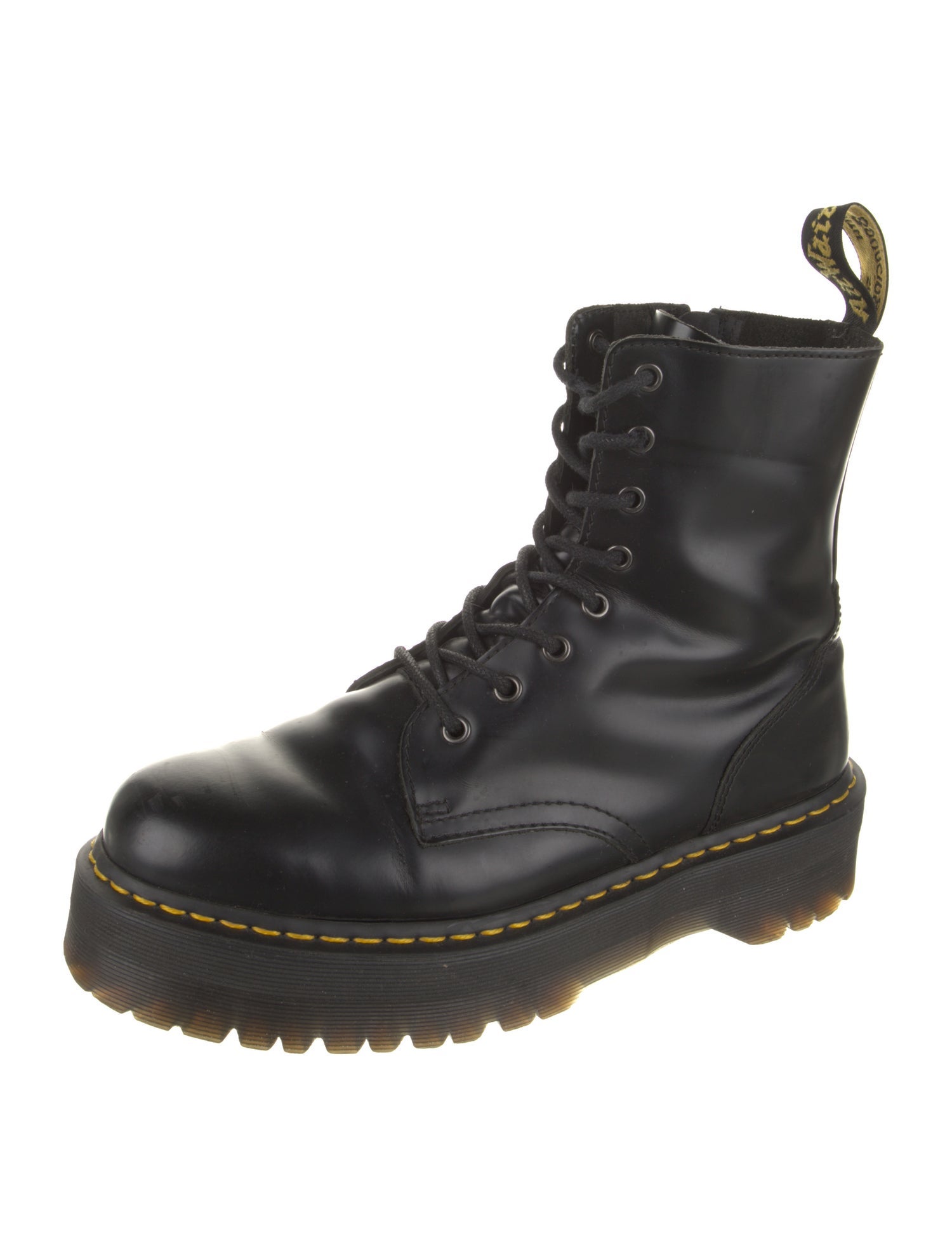 Dr. Martens Leather Lace-Up Boots