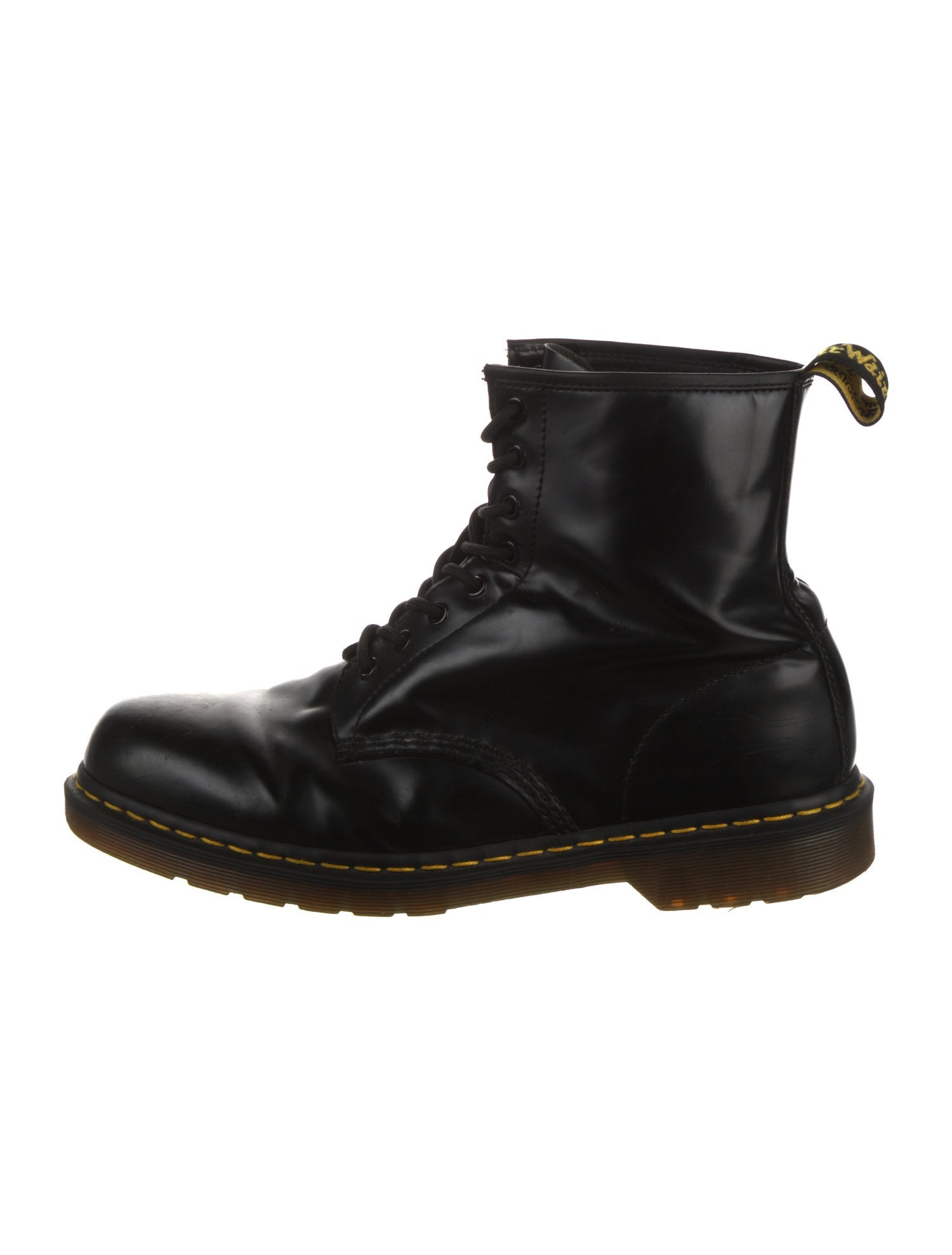 Dr. Martens Leather Lace-Up Boots