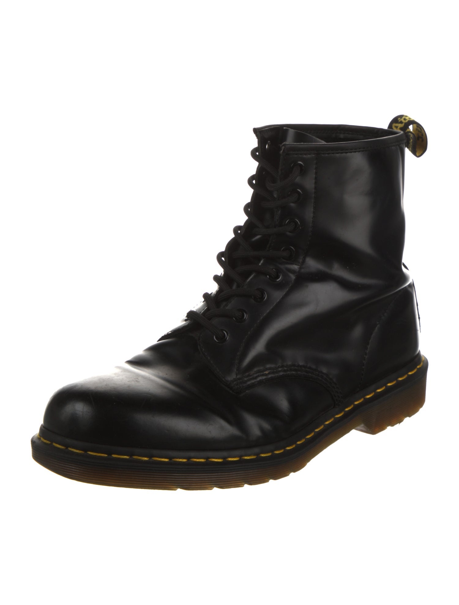 Dr. Martens Leather Lace-Up Boots