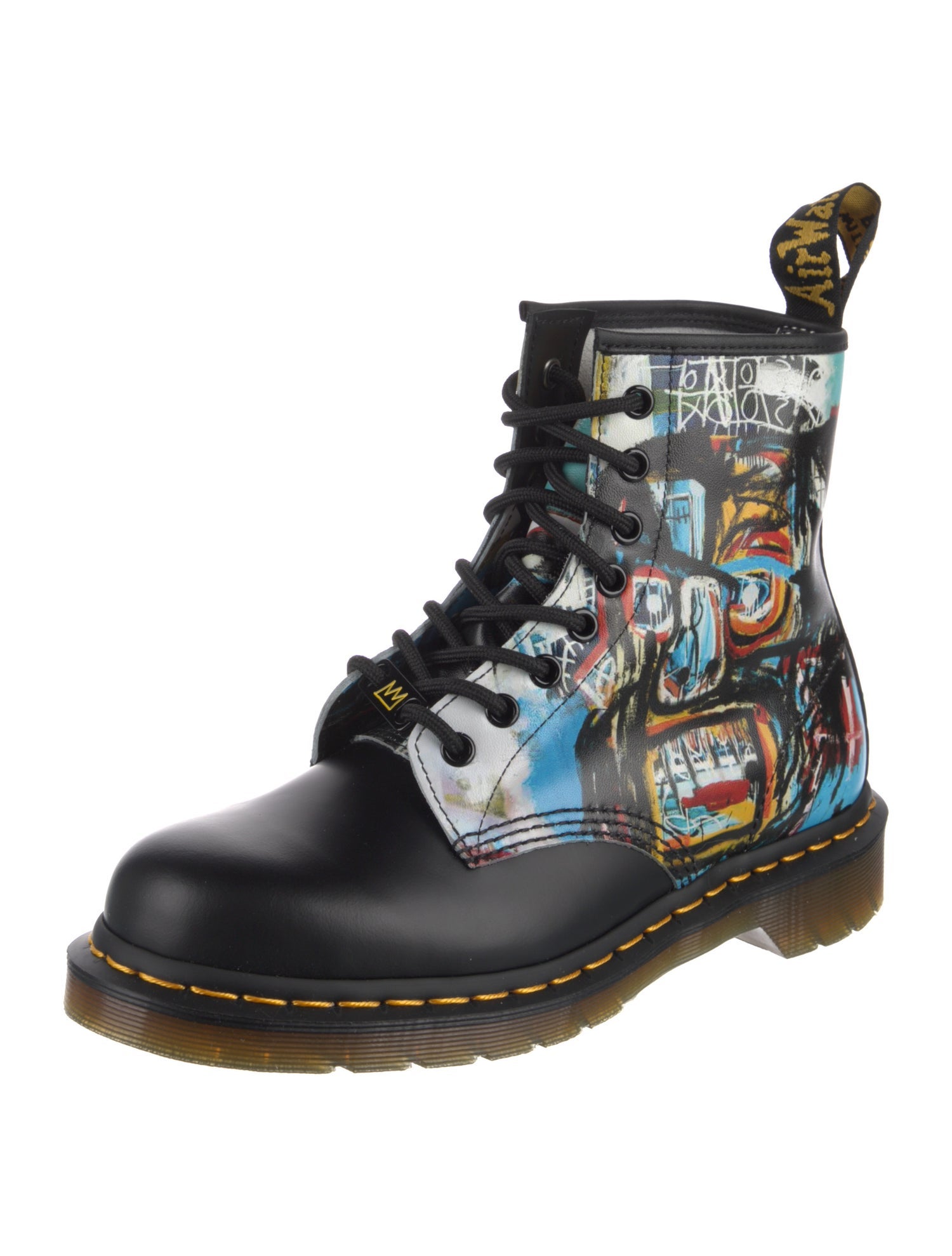 Dr. Martens x Jean-Michel Basquiat Leather Boots