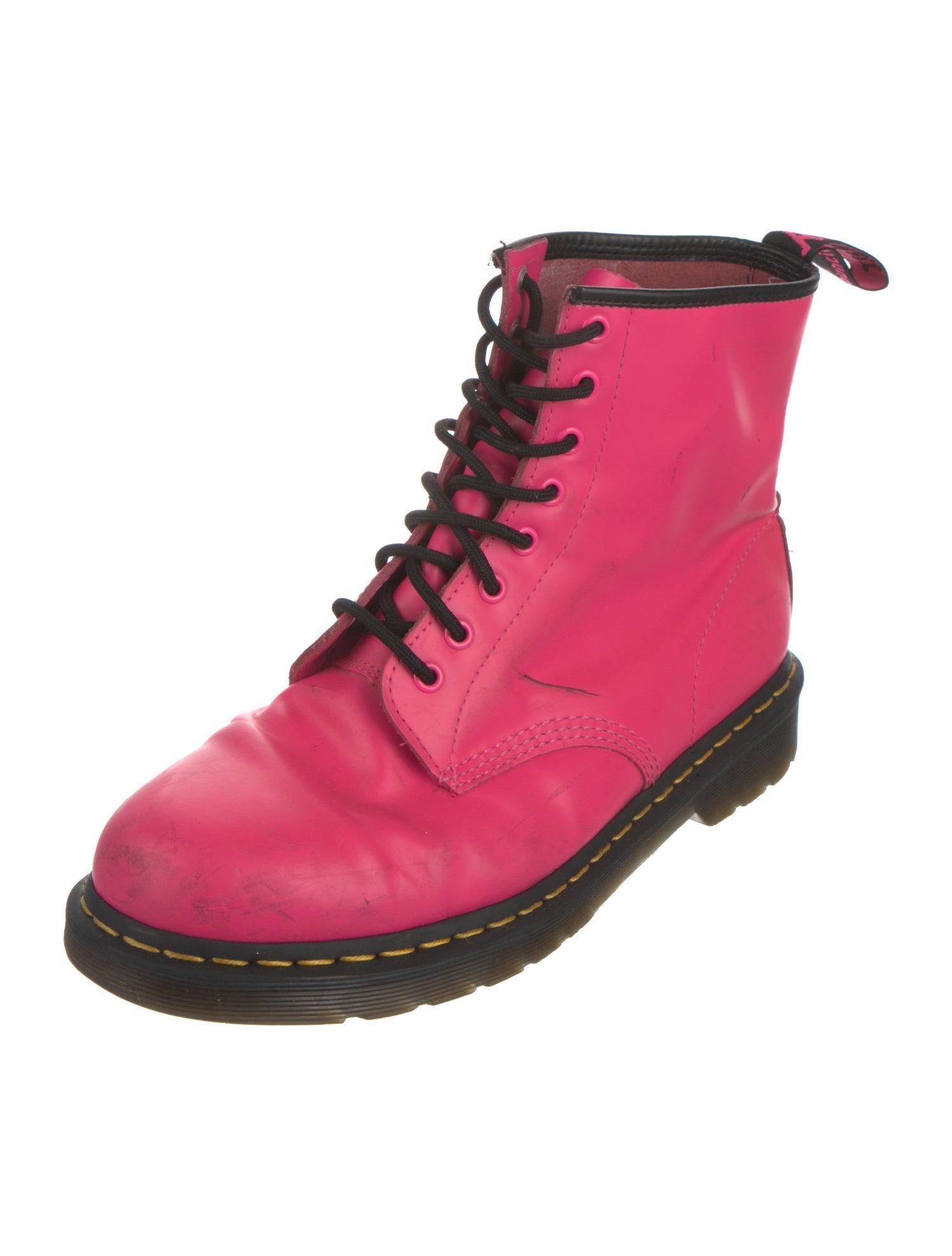 Dr. Martens Leather Combat Boots