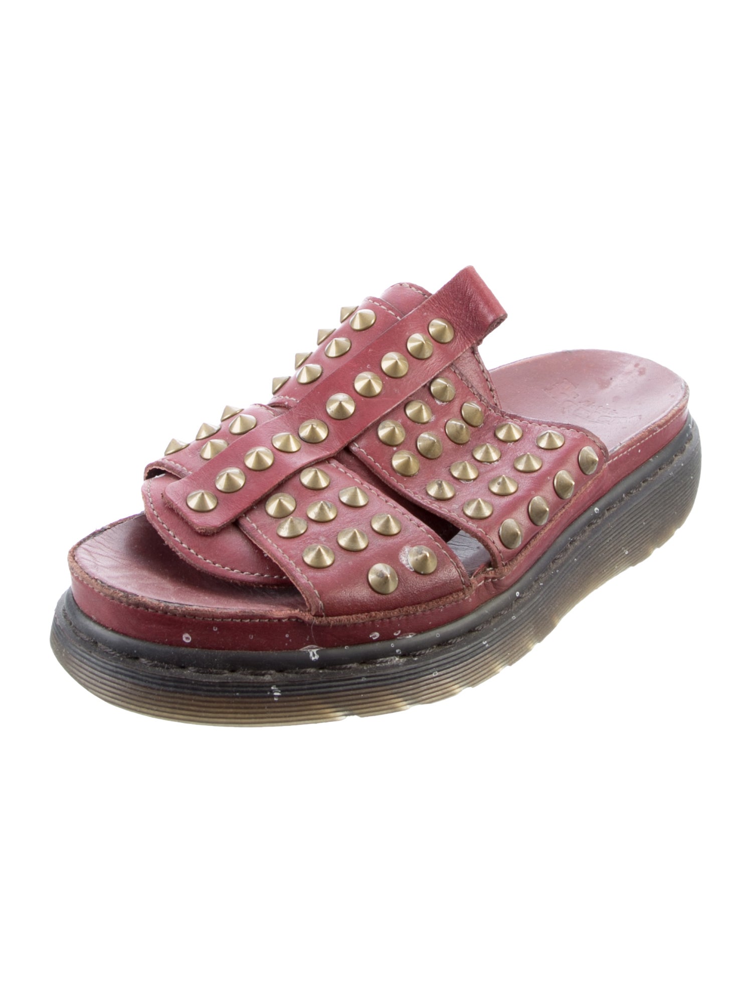 Dr. Martens Leather Slides