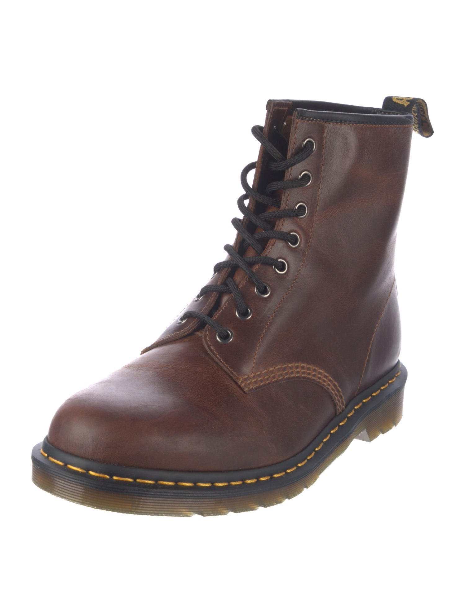 Dr. Martens Leather Combat Boots