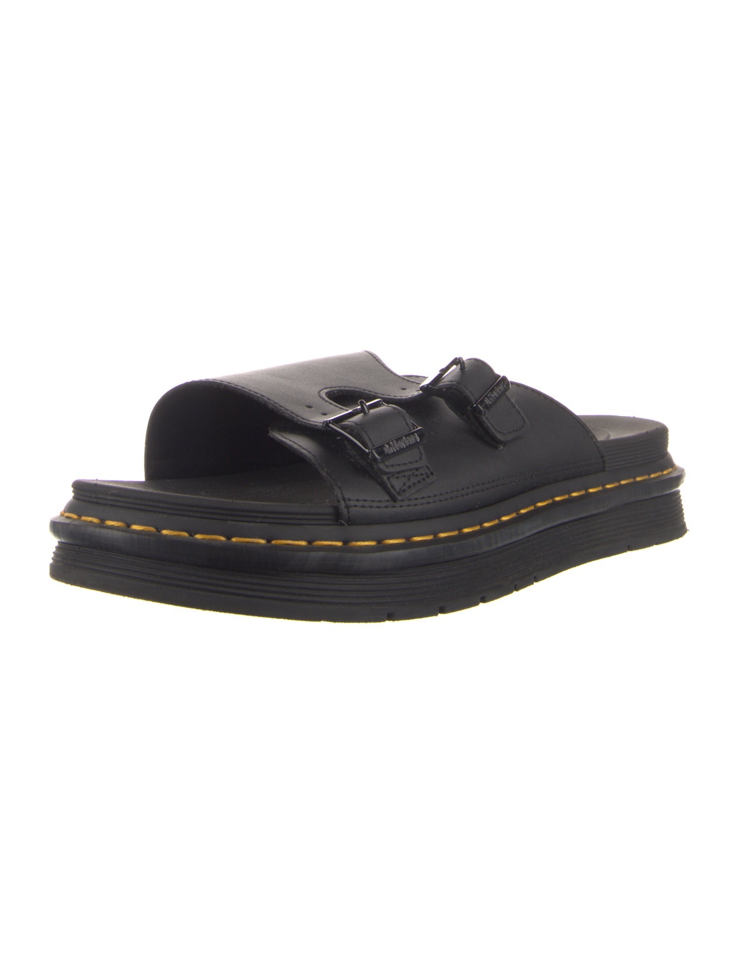 Dr. Martens Leather Slides