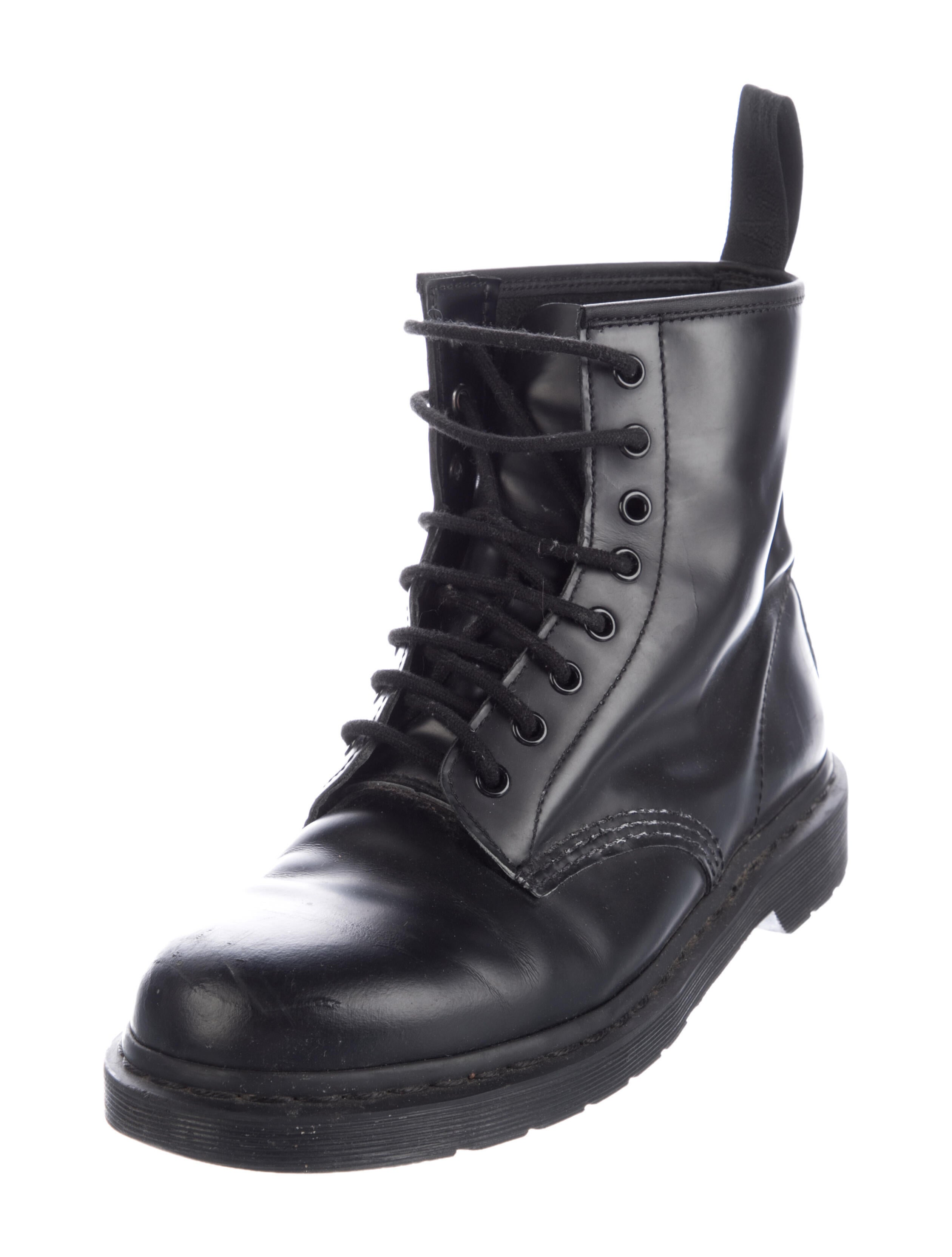 Dr. Martens Leather Combat Boots
